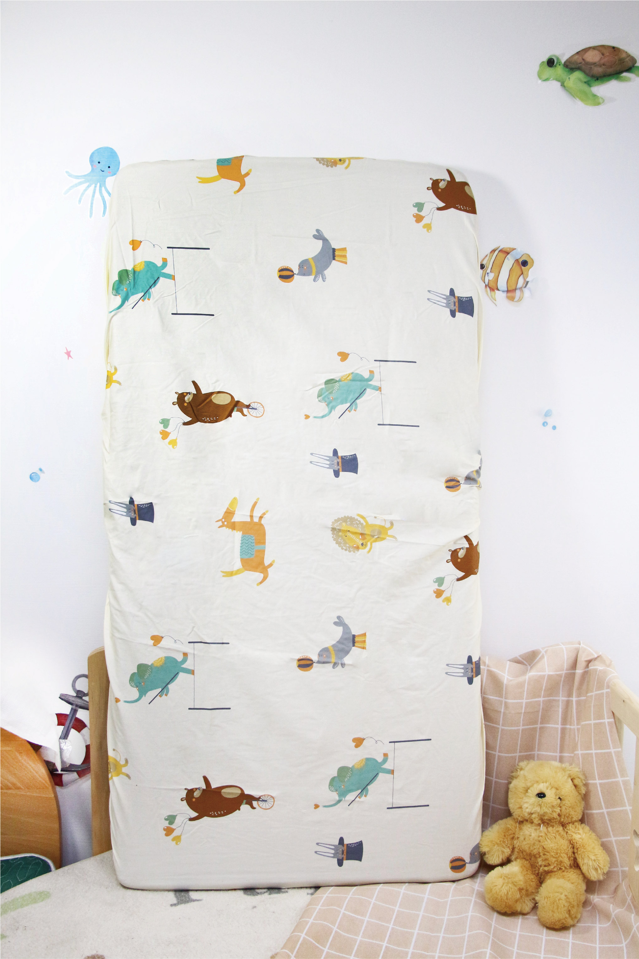 馬戲團純棉床包