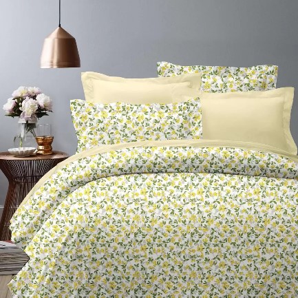 雙人印花薄件六件組-床單