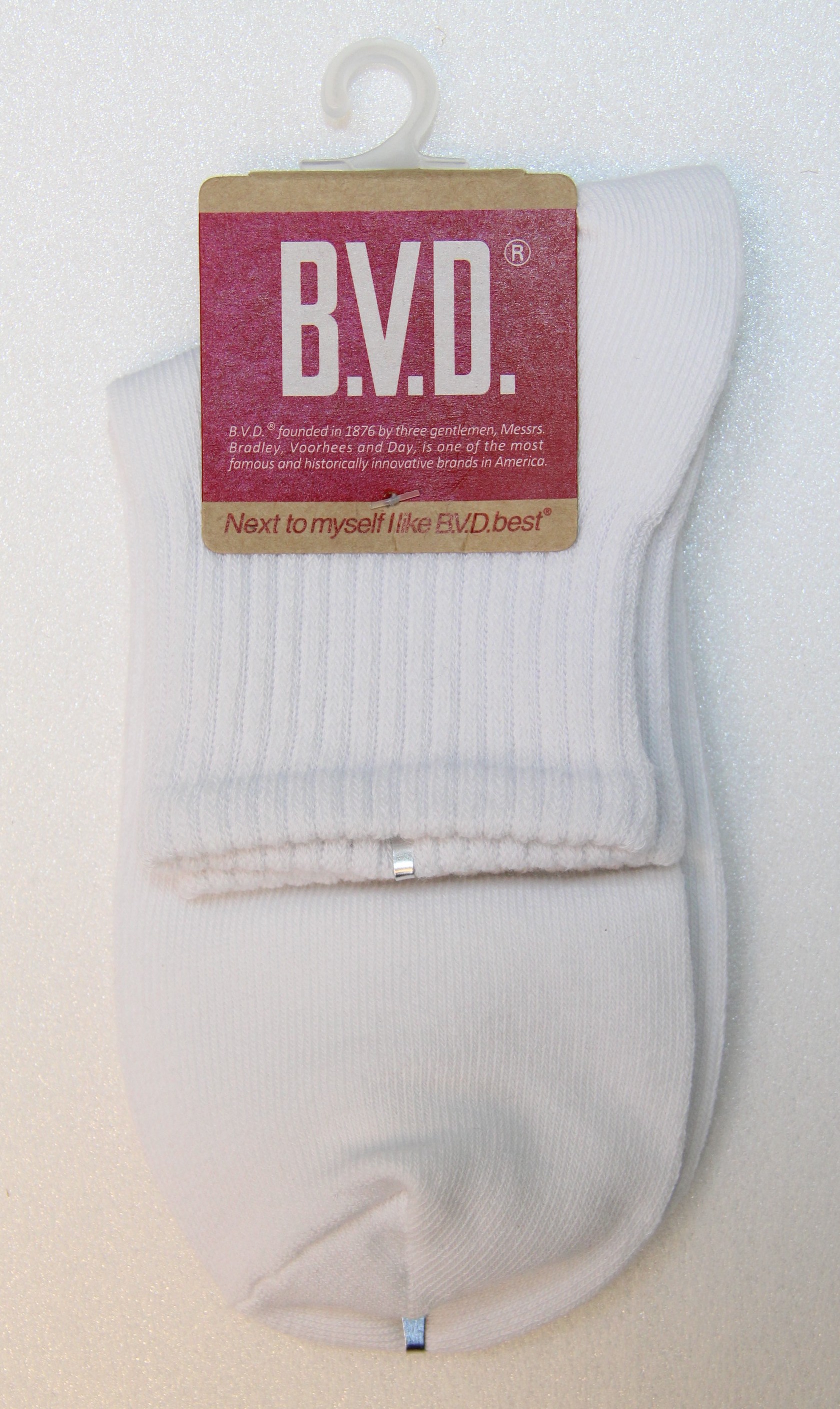 BVD1/2中性休閒襪