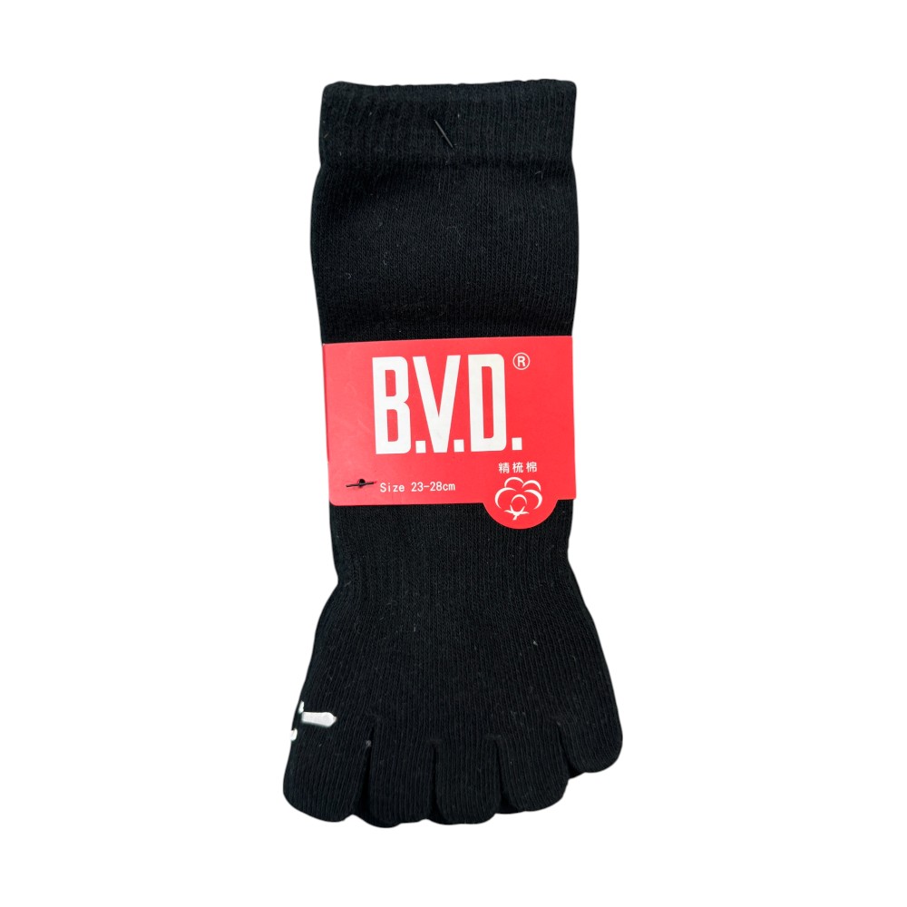 B.V.D.男女適用五趾襪(4入)