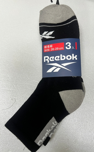 RBK除臭1/2厚底襪