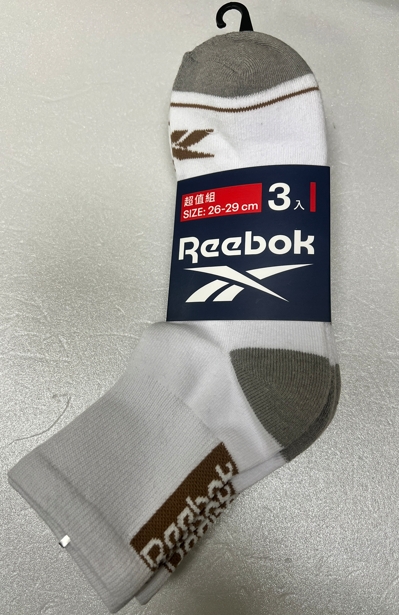 RBK除臭1/2厚底襪