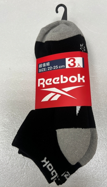 RBK除臭1/4厚底襪