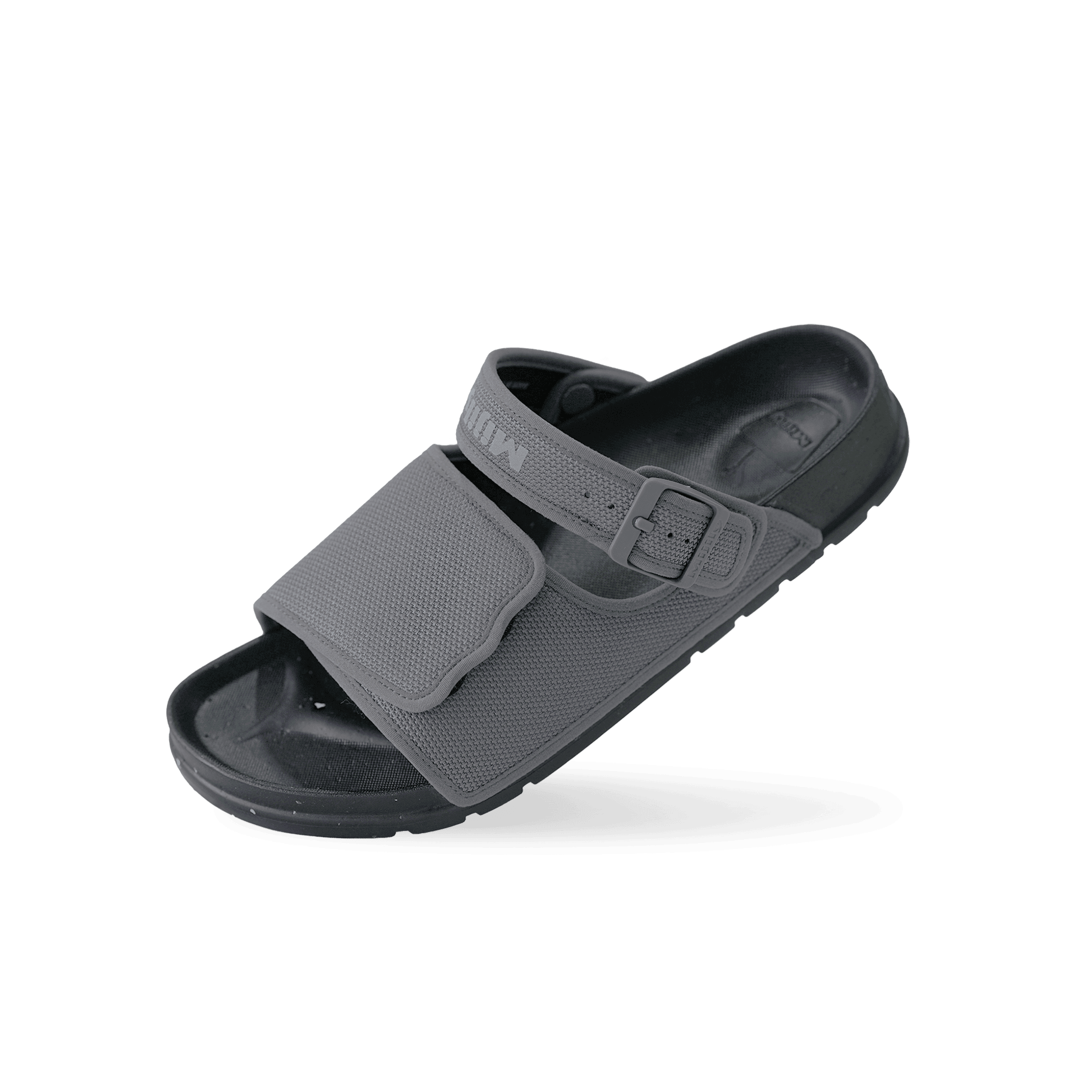 Mijily MOMENT 大氣涼拖鞋 磐石岩灰