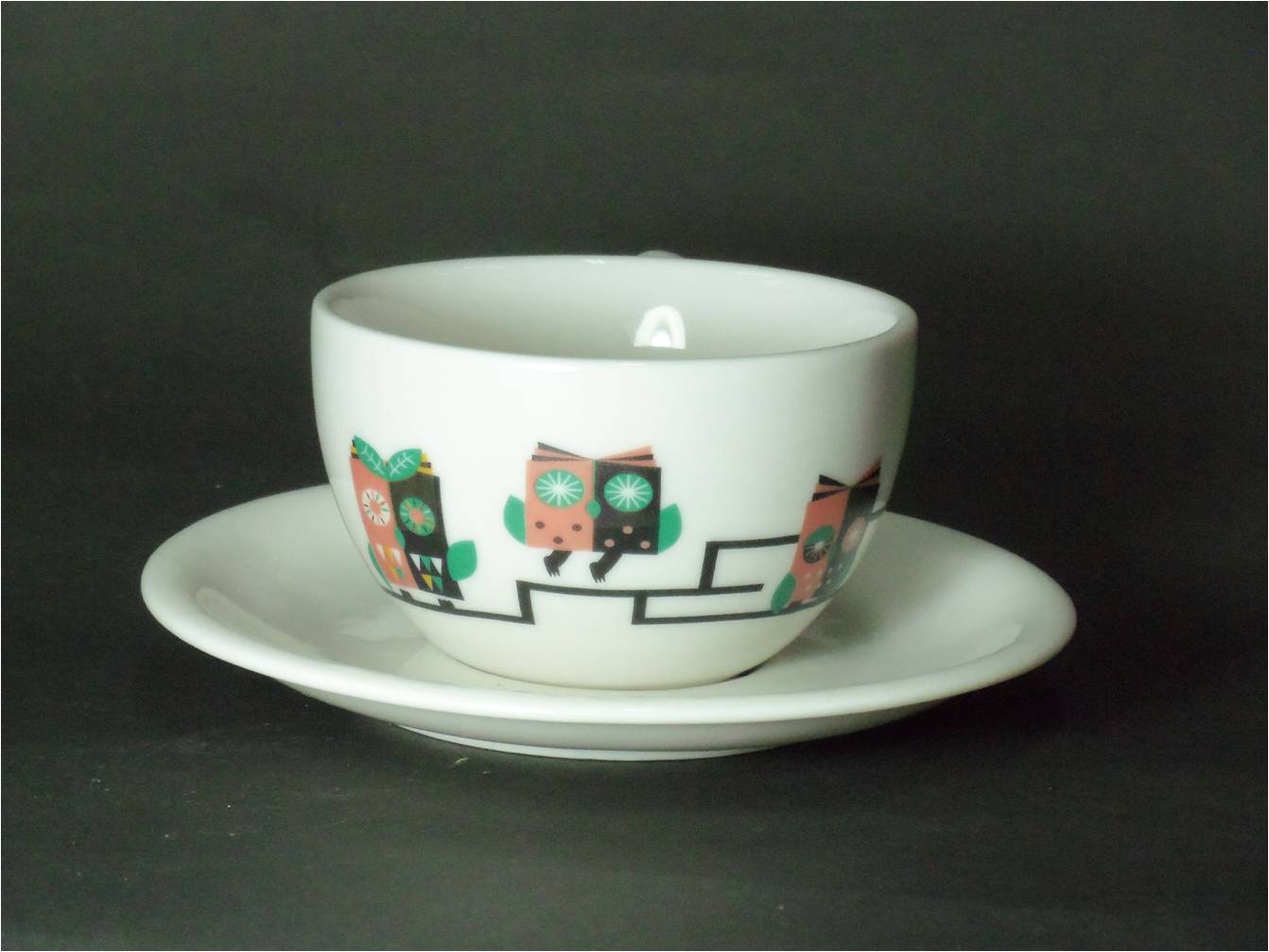 手繪咖啡杯-智慧