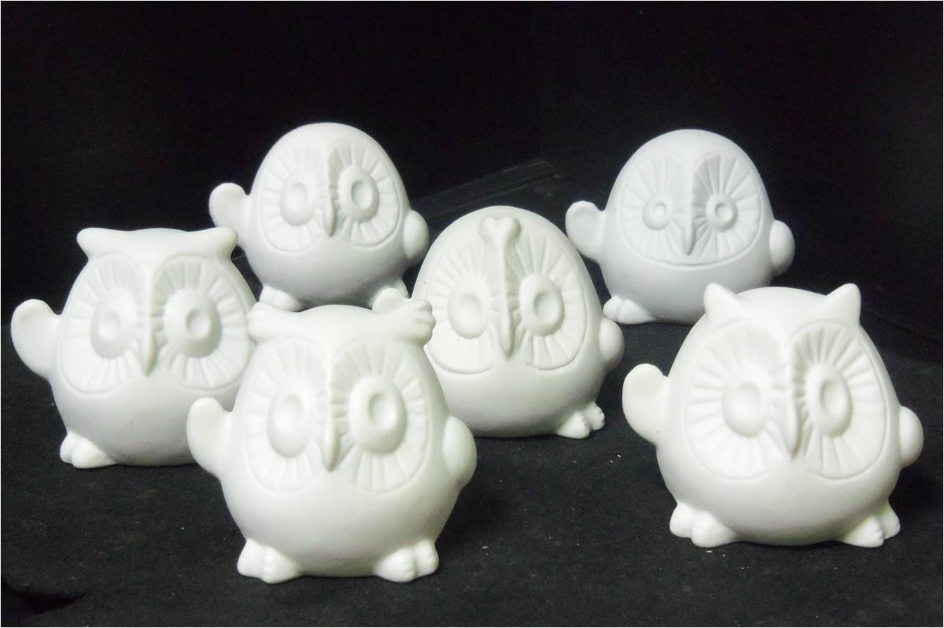 貓頭鷹DIY彩繪組存錢筒