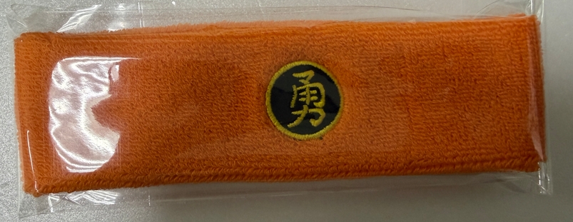 素色棉質吸汗毛巾運動頭帶