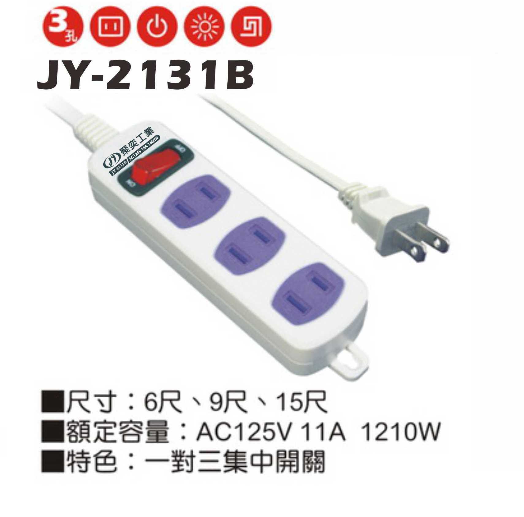 2極 125V 轉接電源線組