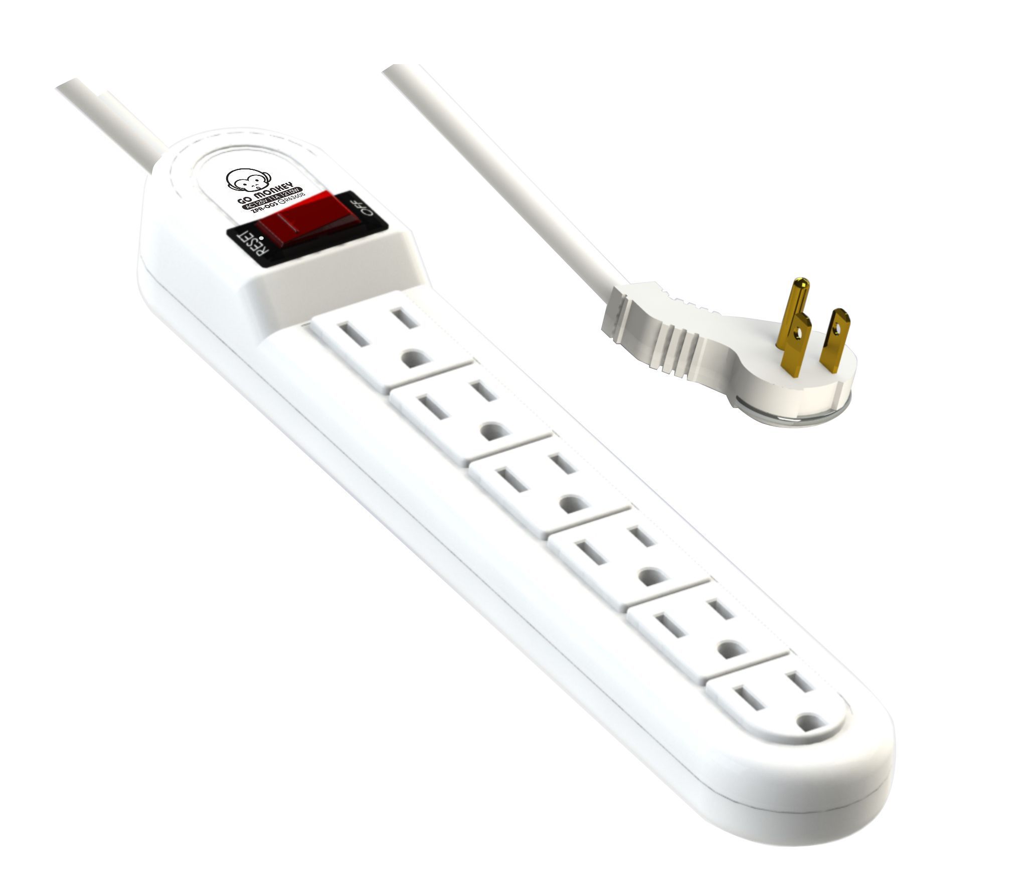 2極接地型125V轉接電源線組
