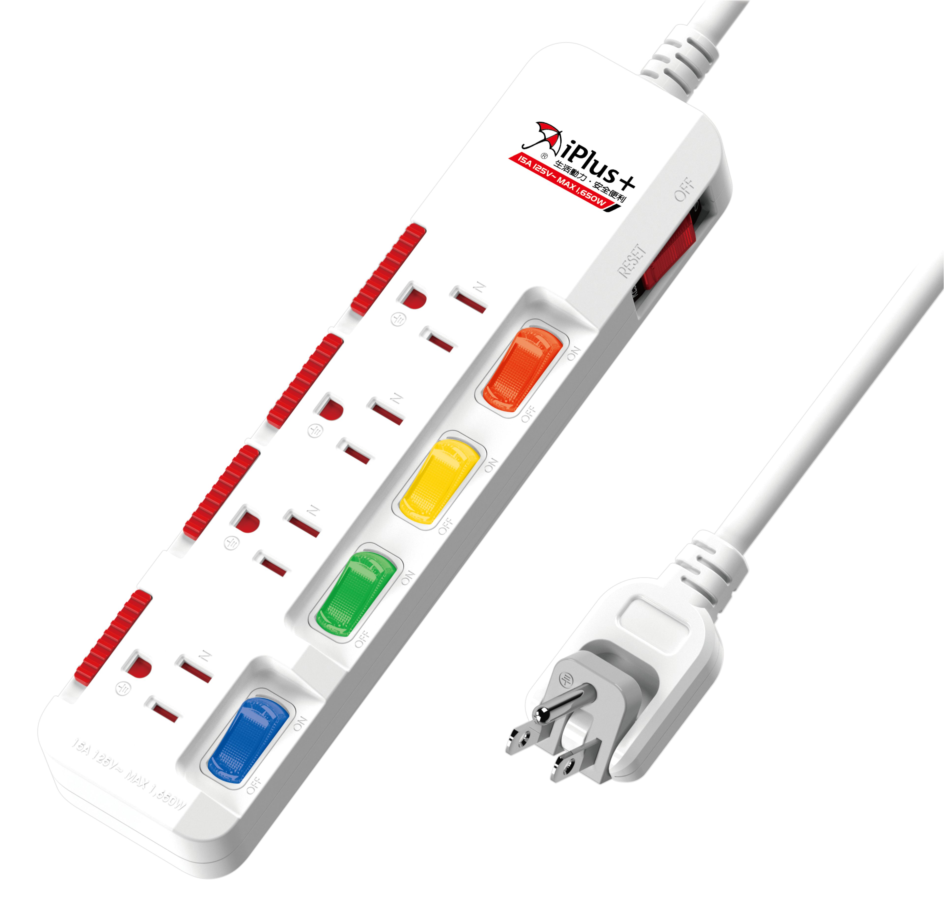 延長用電源線組