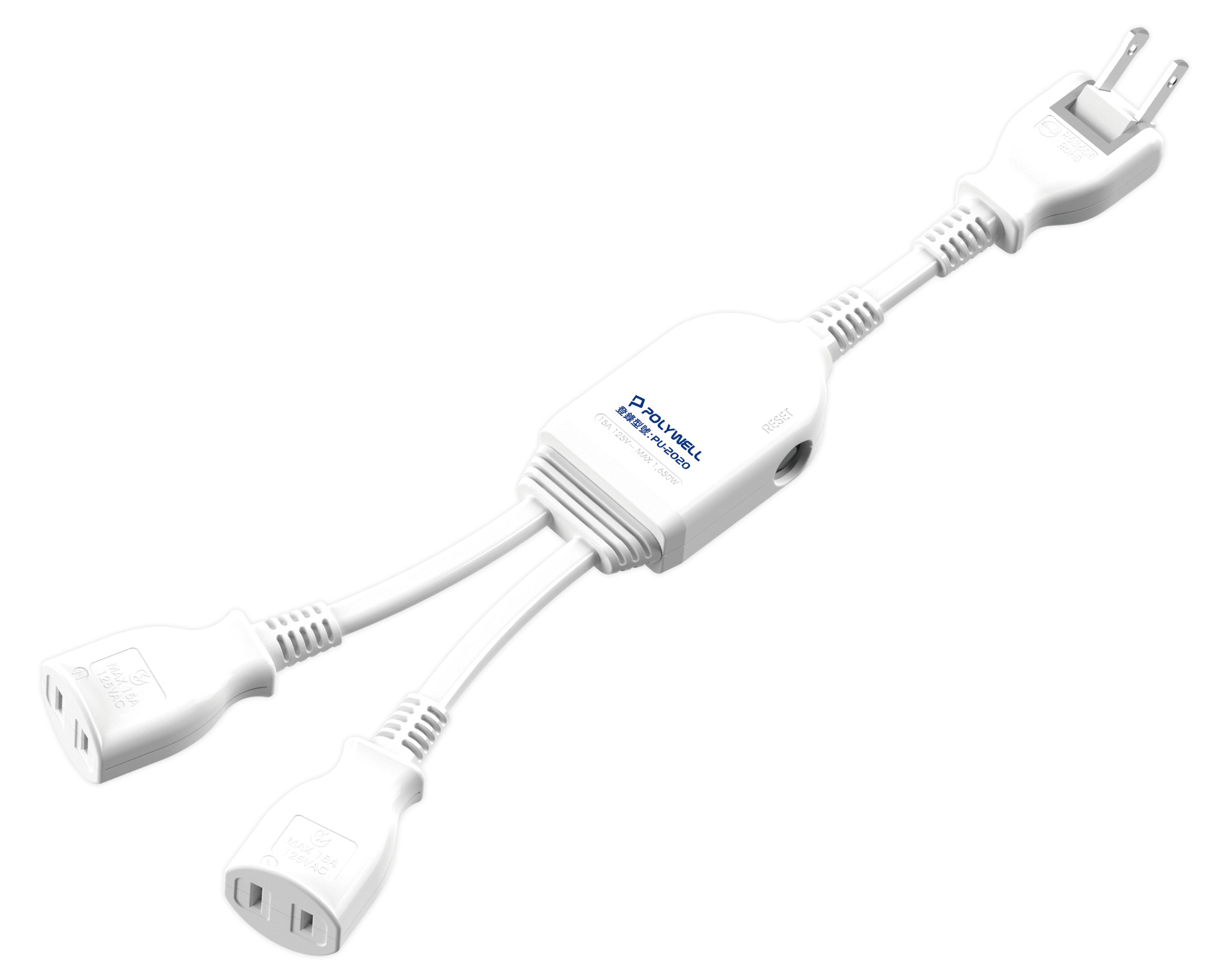 延長用電源線組(2P)