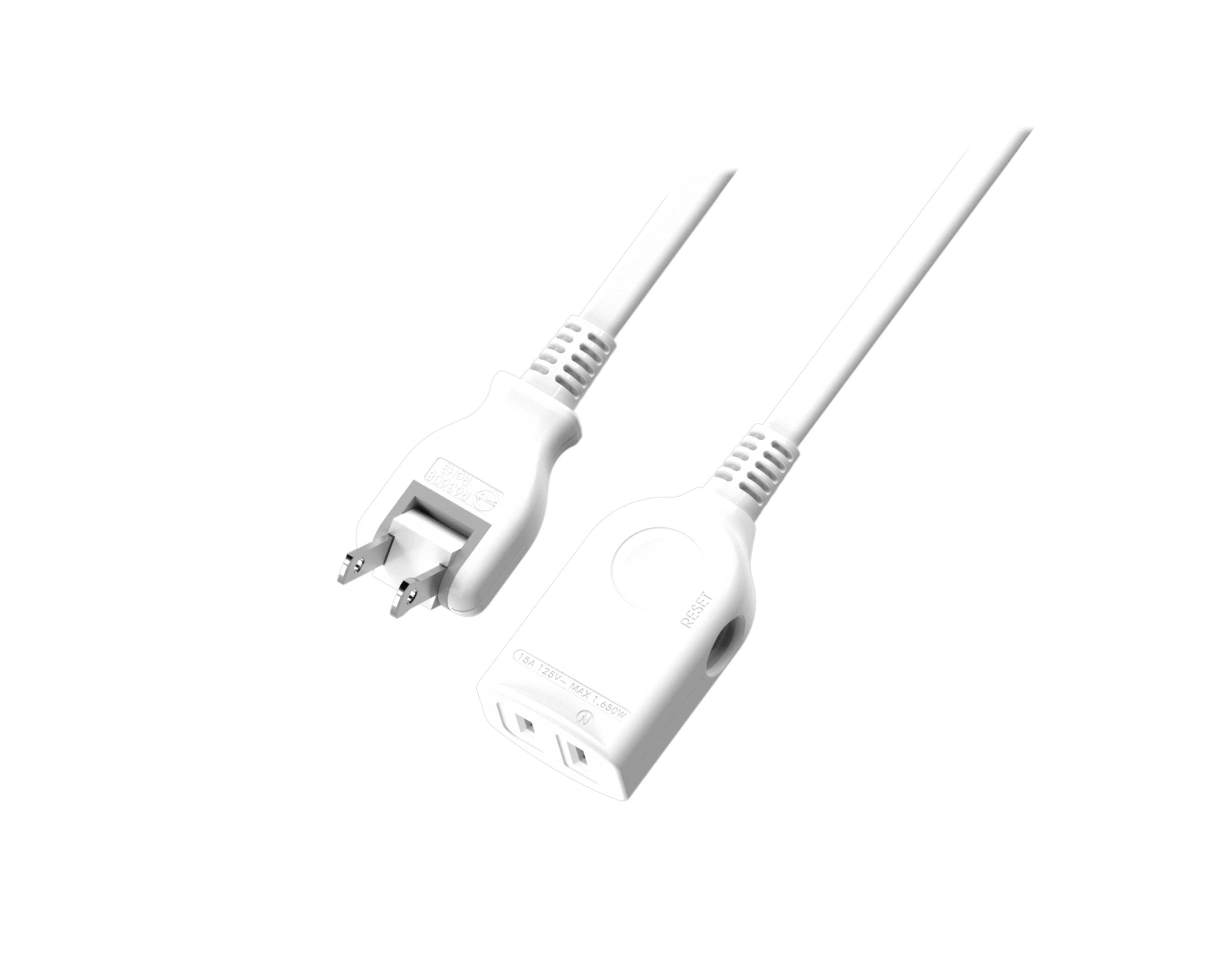 延長用電源線組(2P)