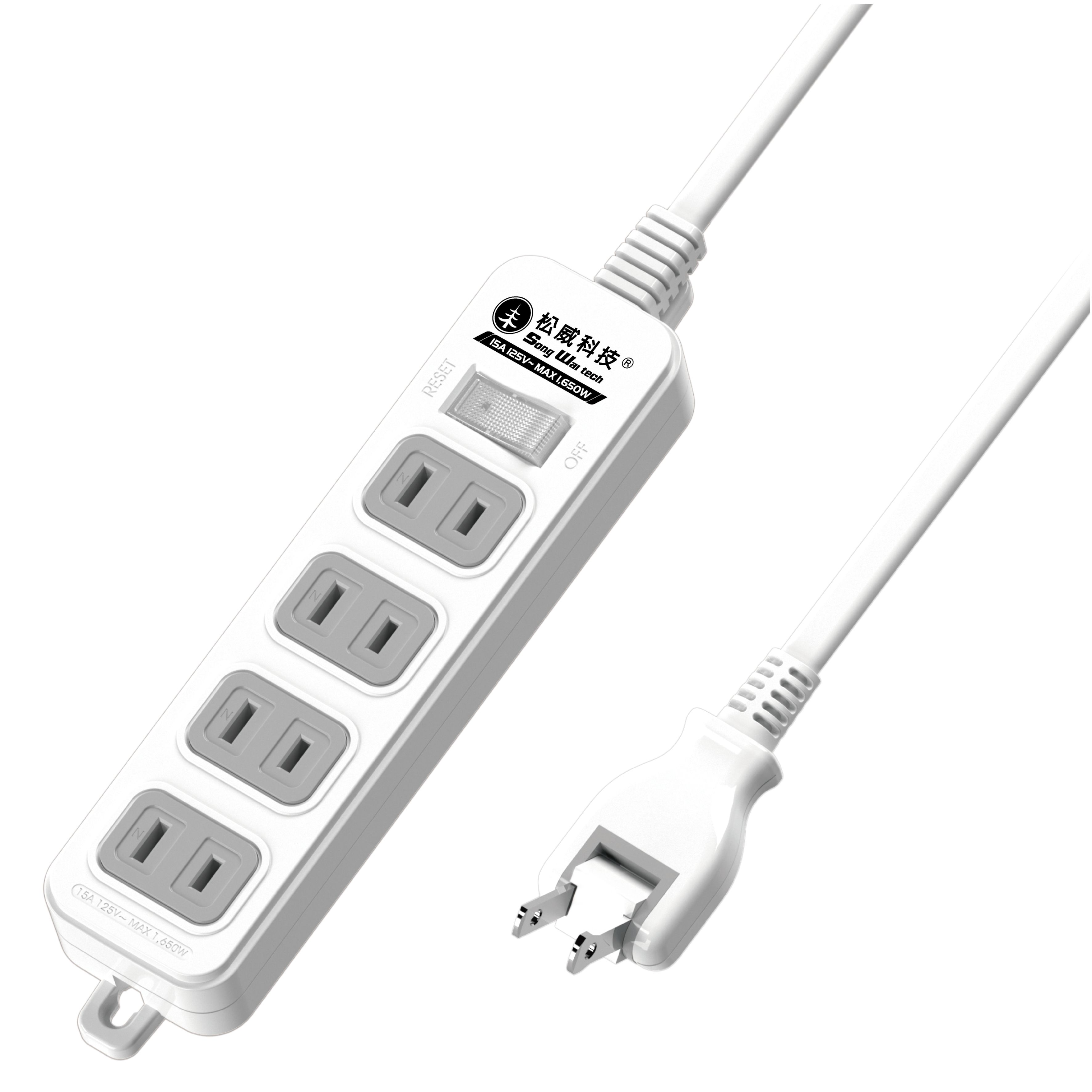 延長用電源線組(2P)