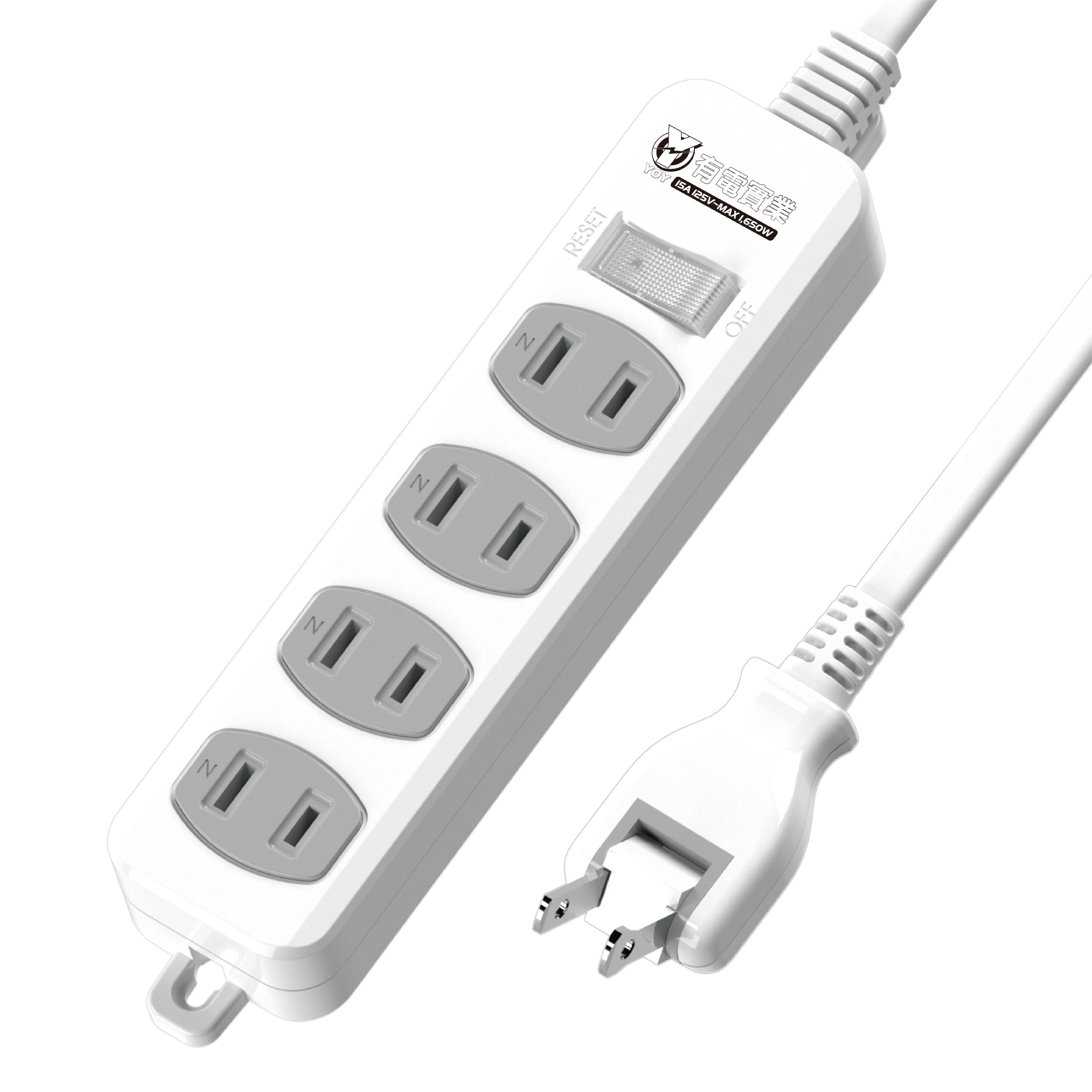 延長用電源線組(2P)