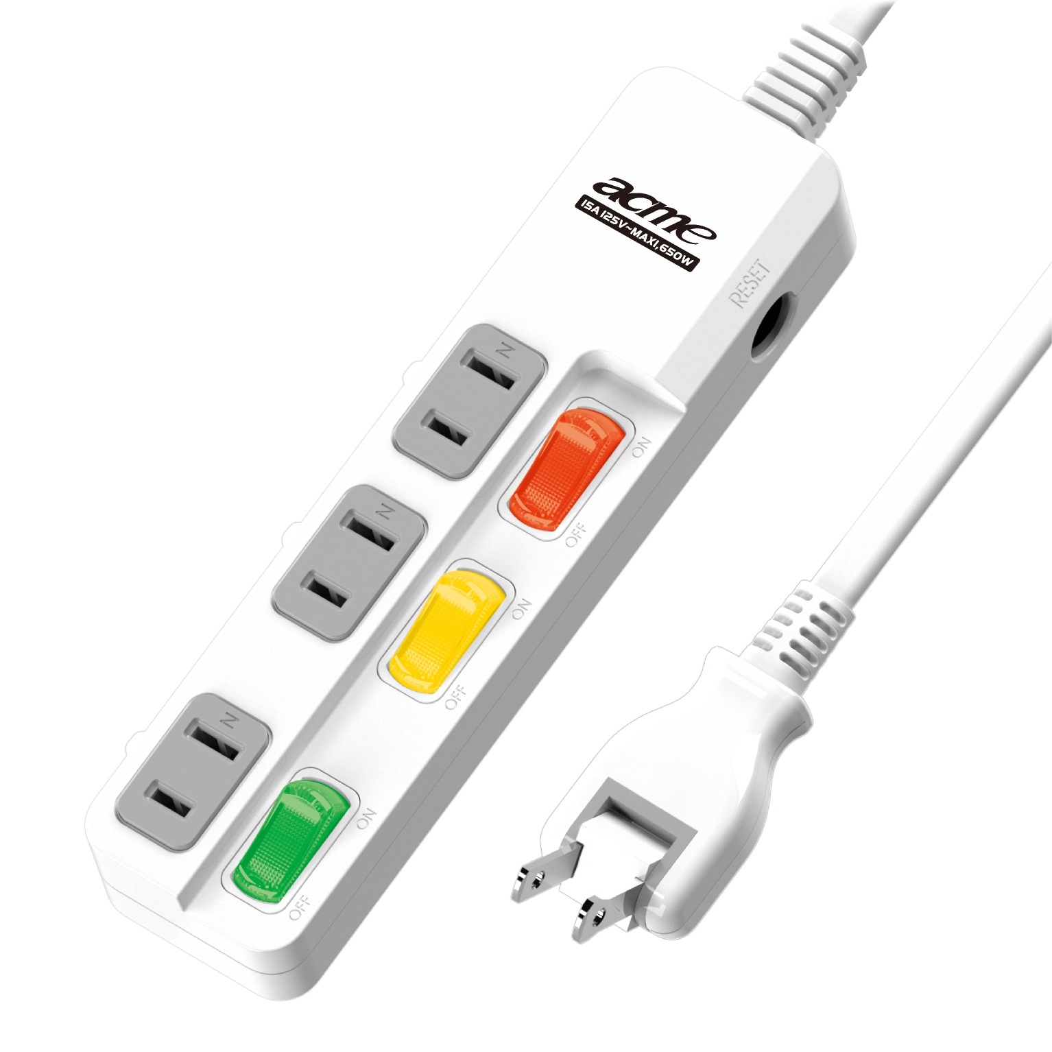 延長用電源線組(2P)