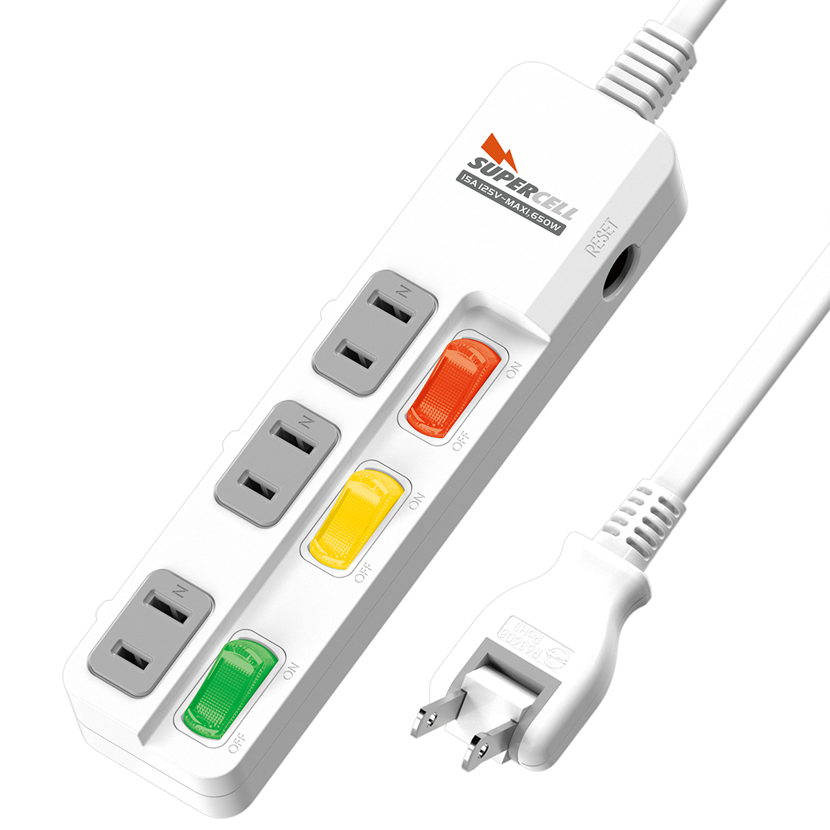 延長用電源線組(2P)