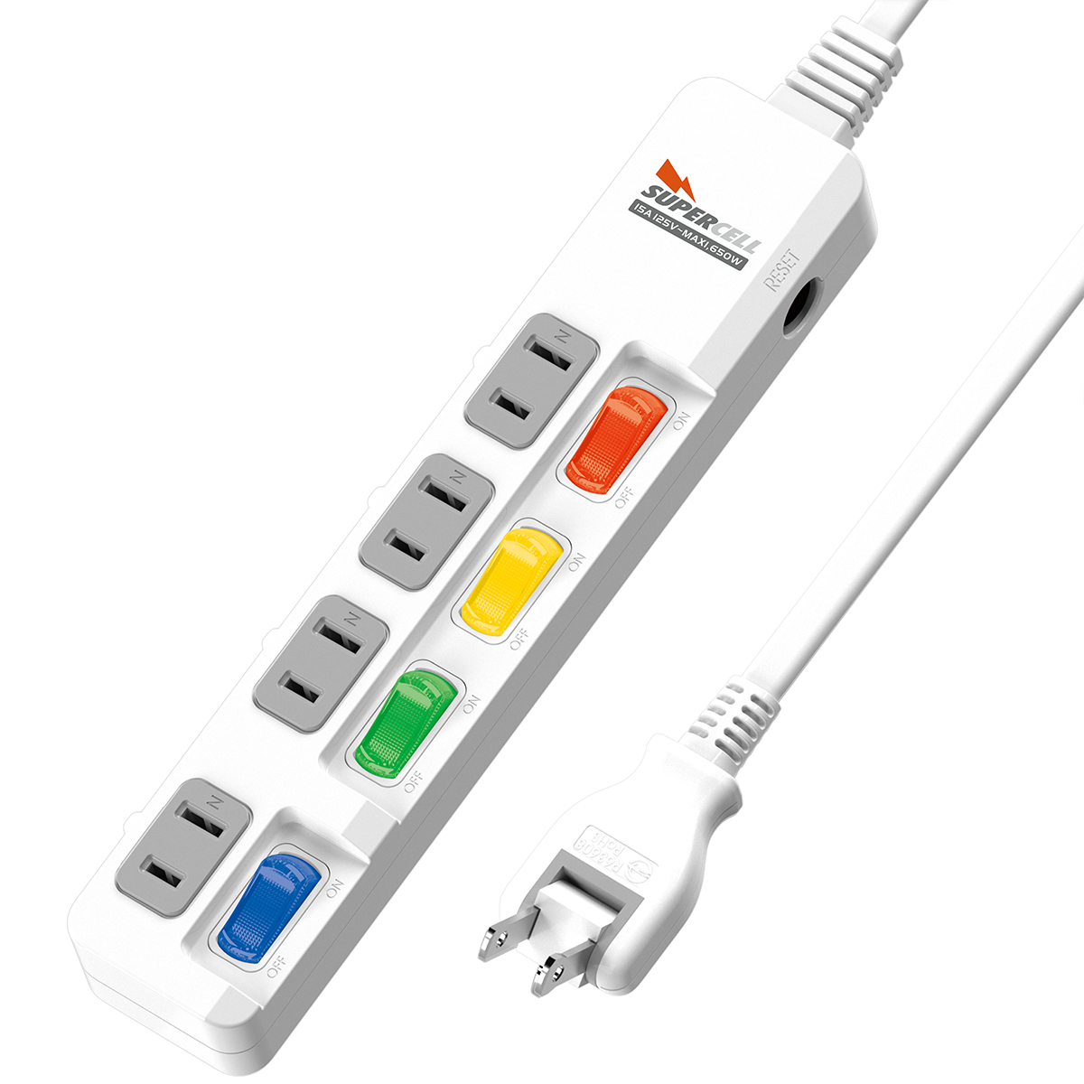延長用電源線組(2P)