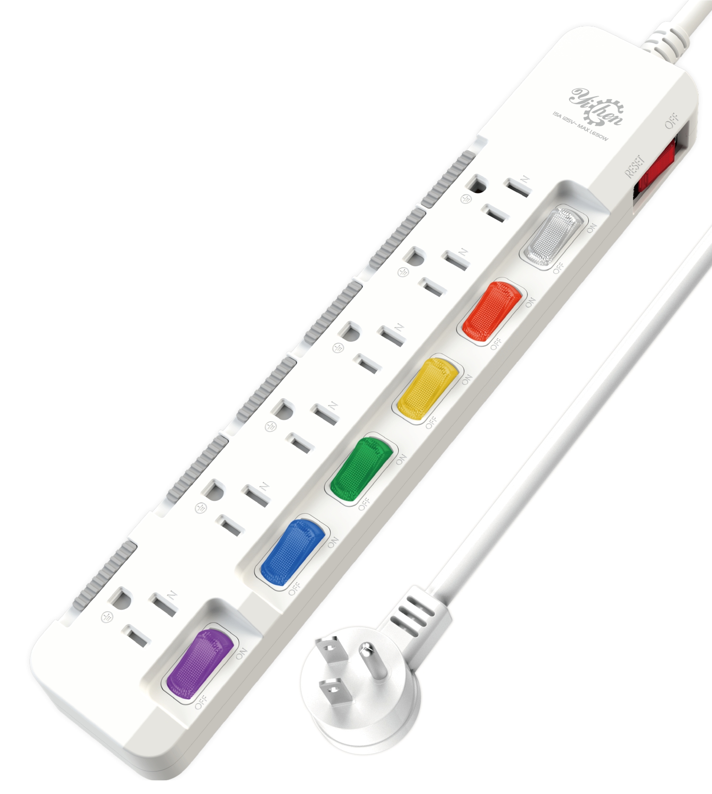 延長用電源線組(2P+E)