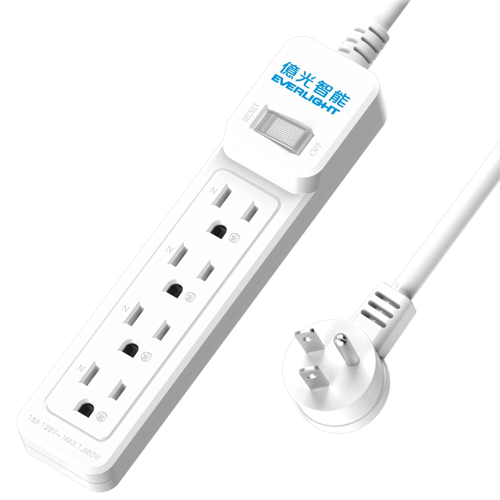 延長用電源線組(2P+E)