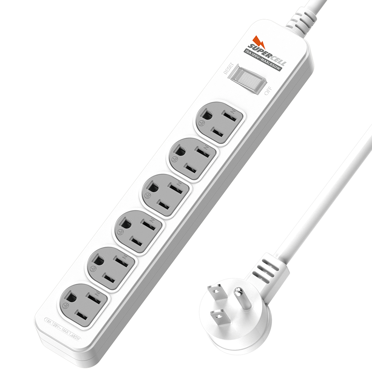 延長用電源線組(2P+E)