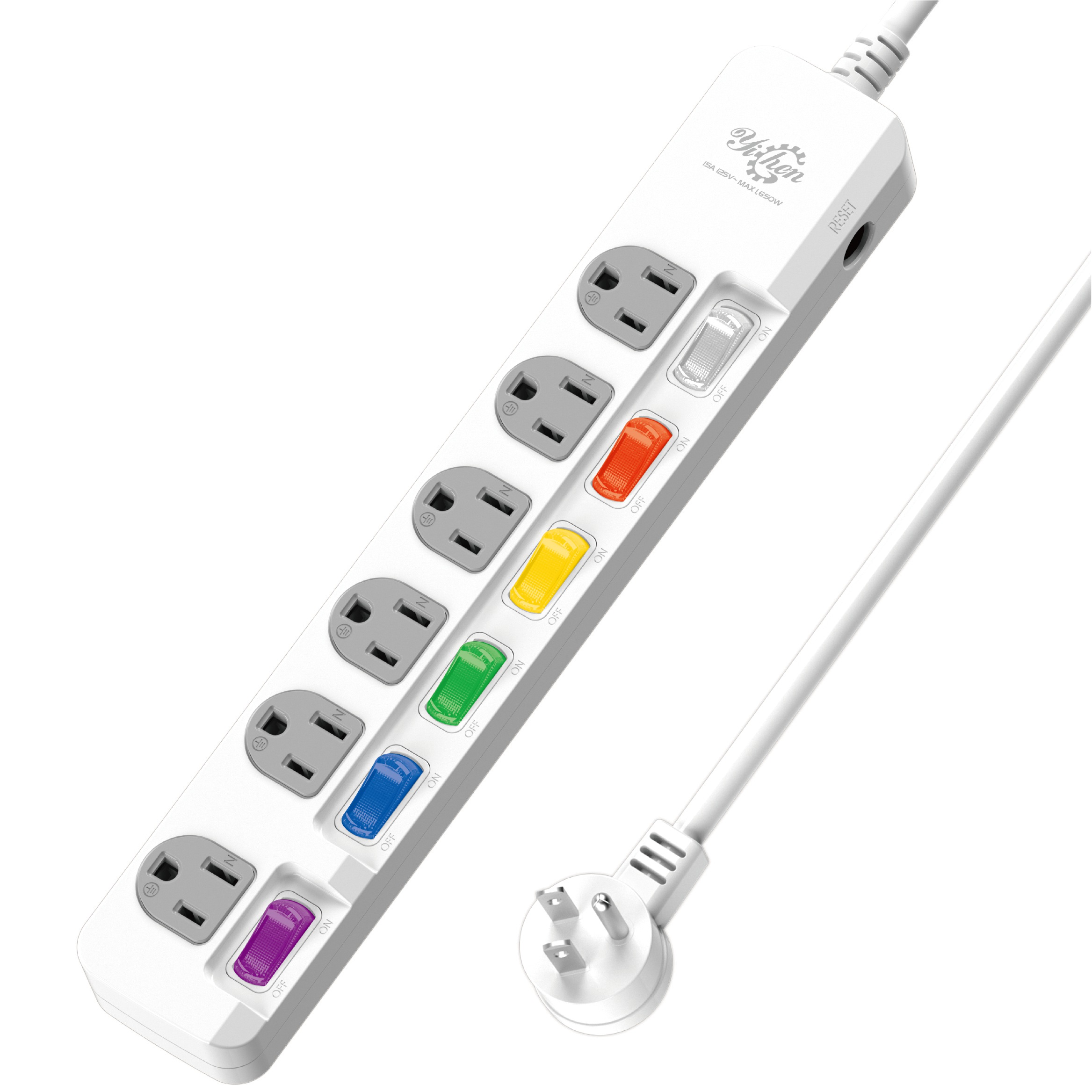 延長用電源線組(2P+E)