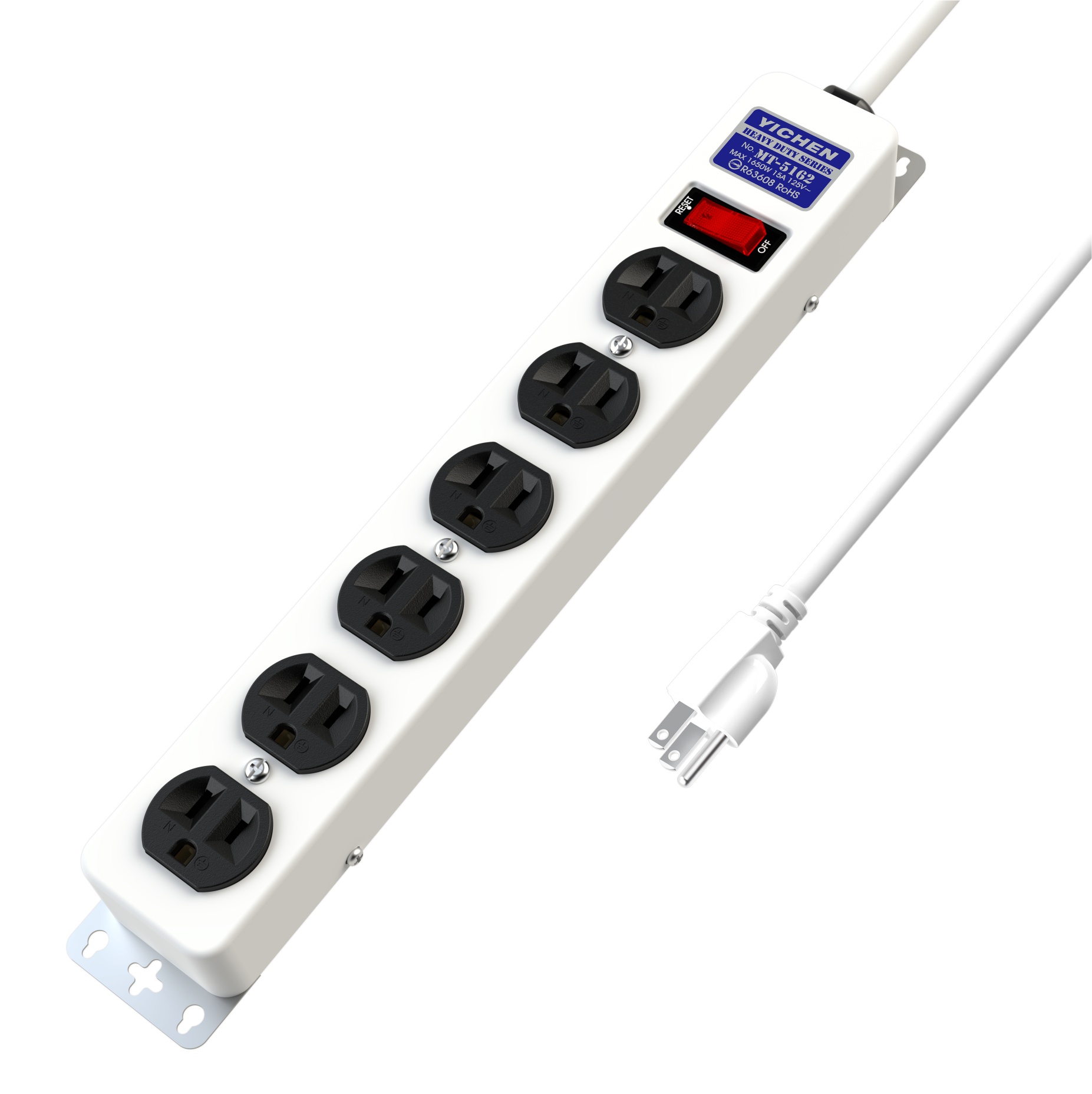 延長用電源線組(2P+E)