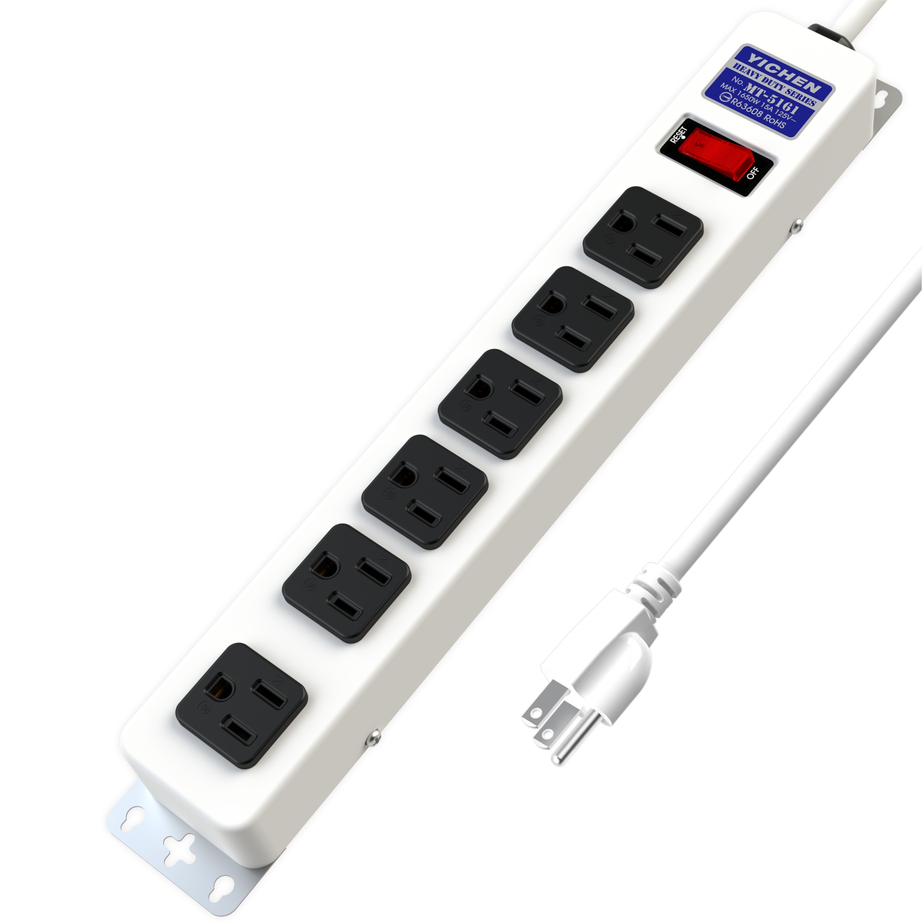 延長用電源線組(2P+E)