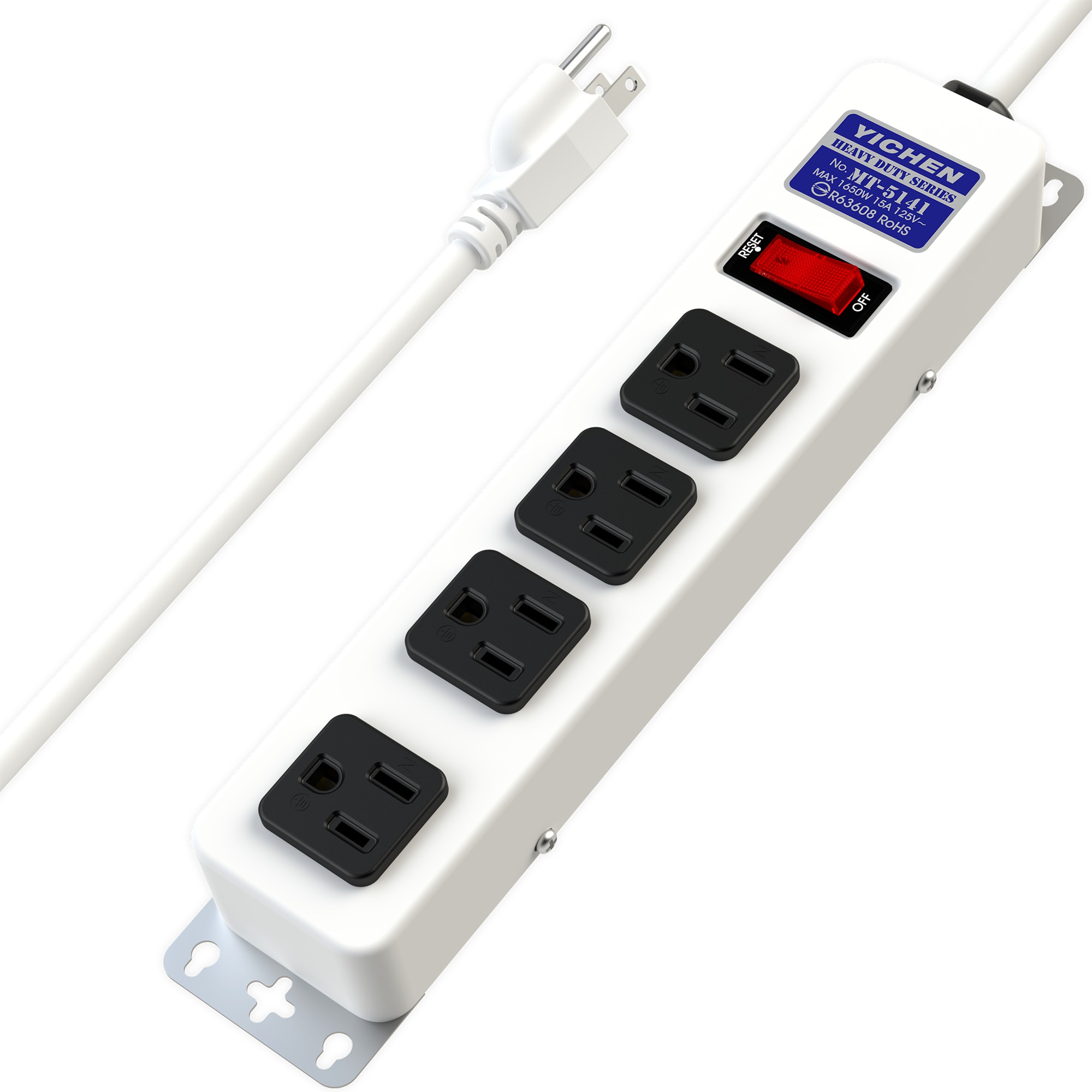 延長用電源線組(2P+E)