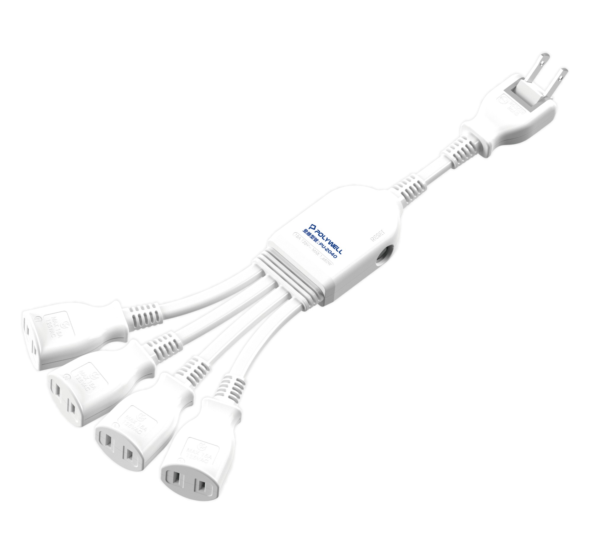 延長用電源線組(2P)