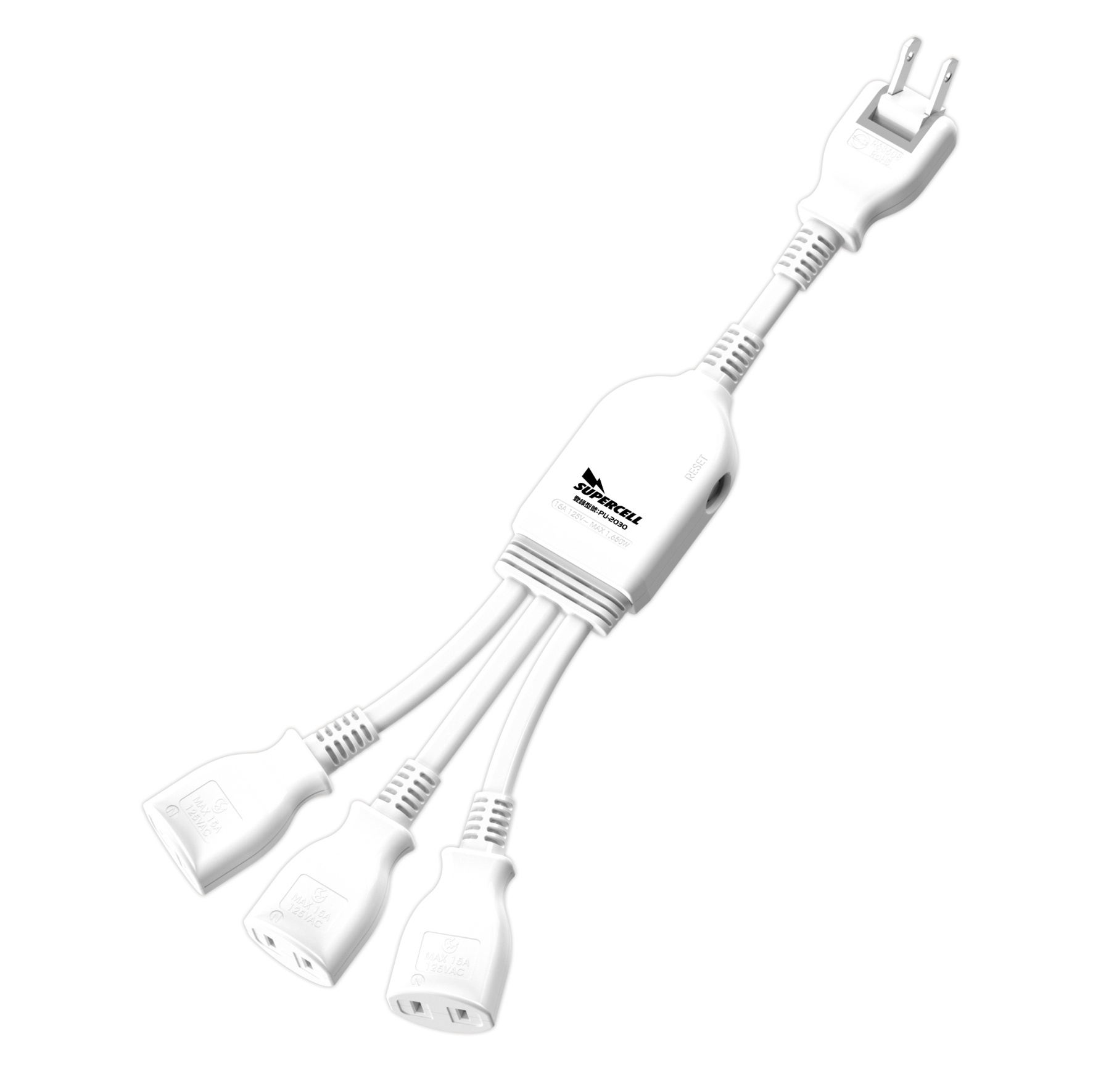 延長用電源線組(2P)