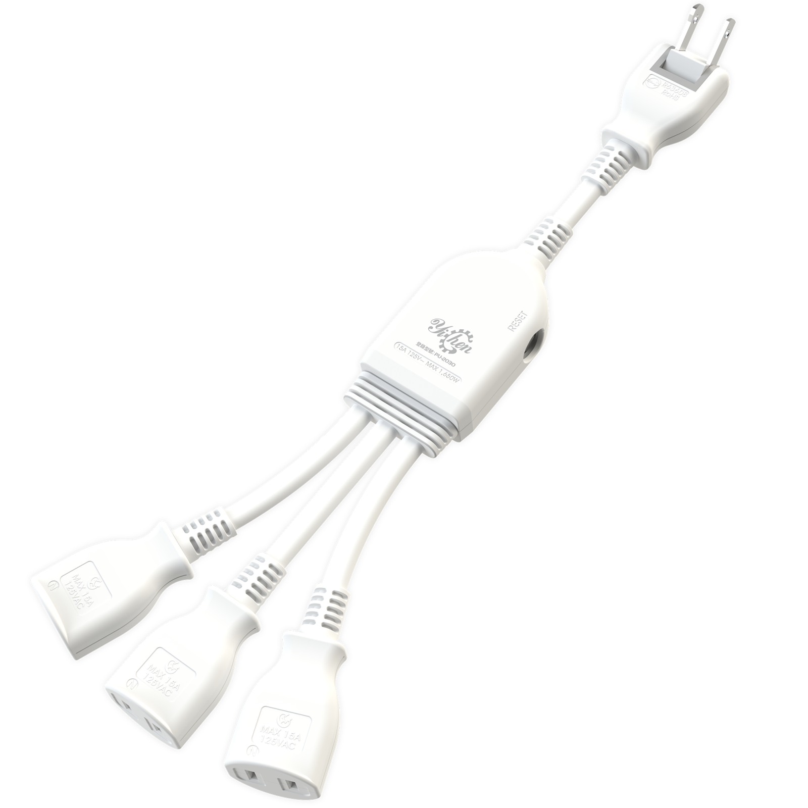 延長用電源線組(2P)