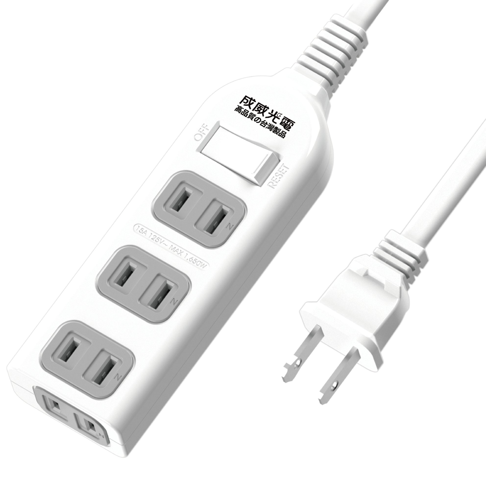 延長用電源線組(2P)