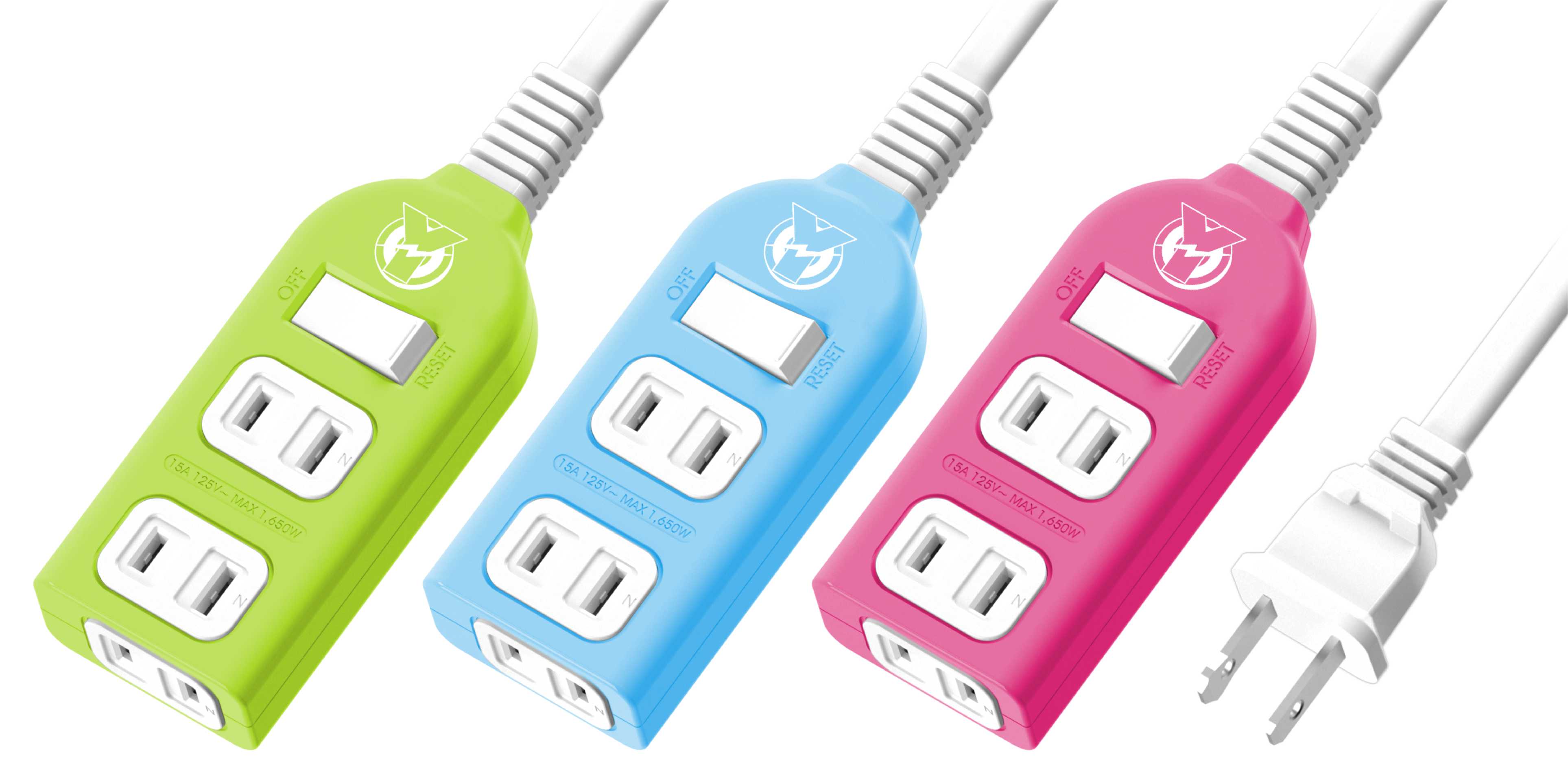 延長用電源線組(2P)