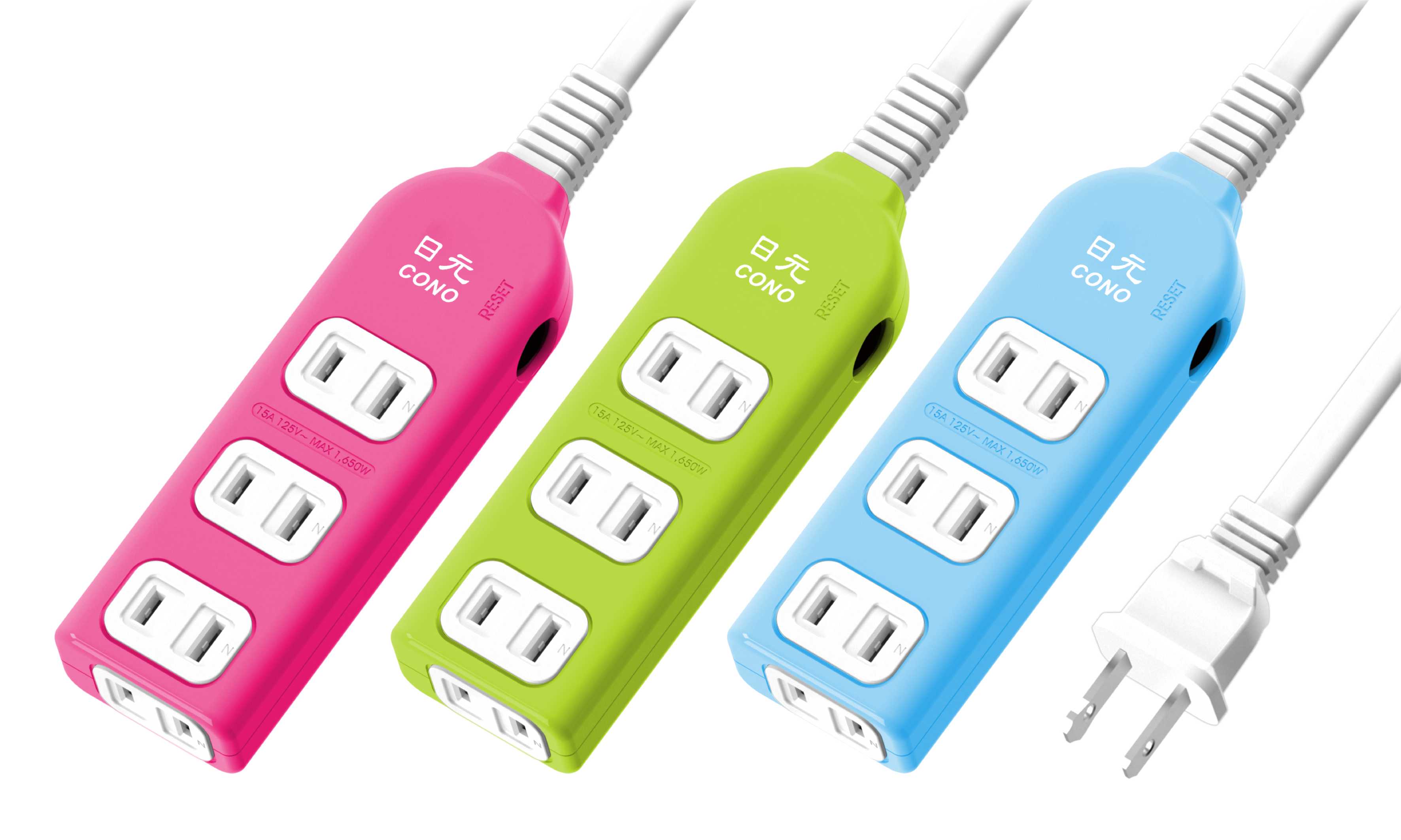 延長用電源線組(2P)