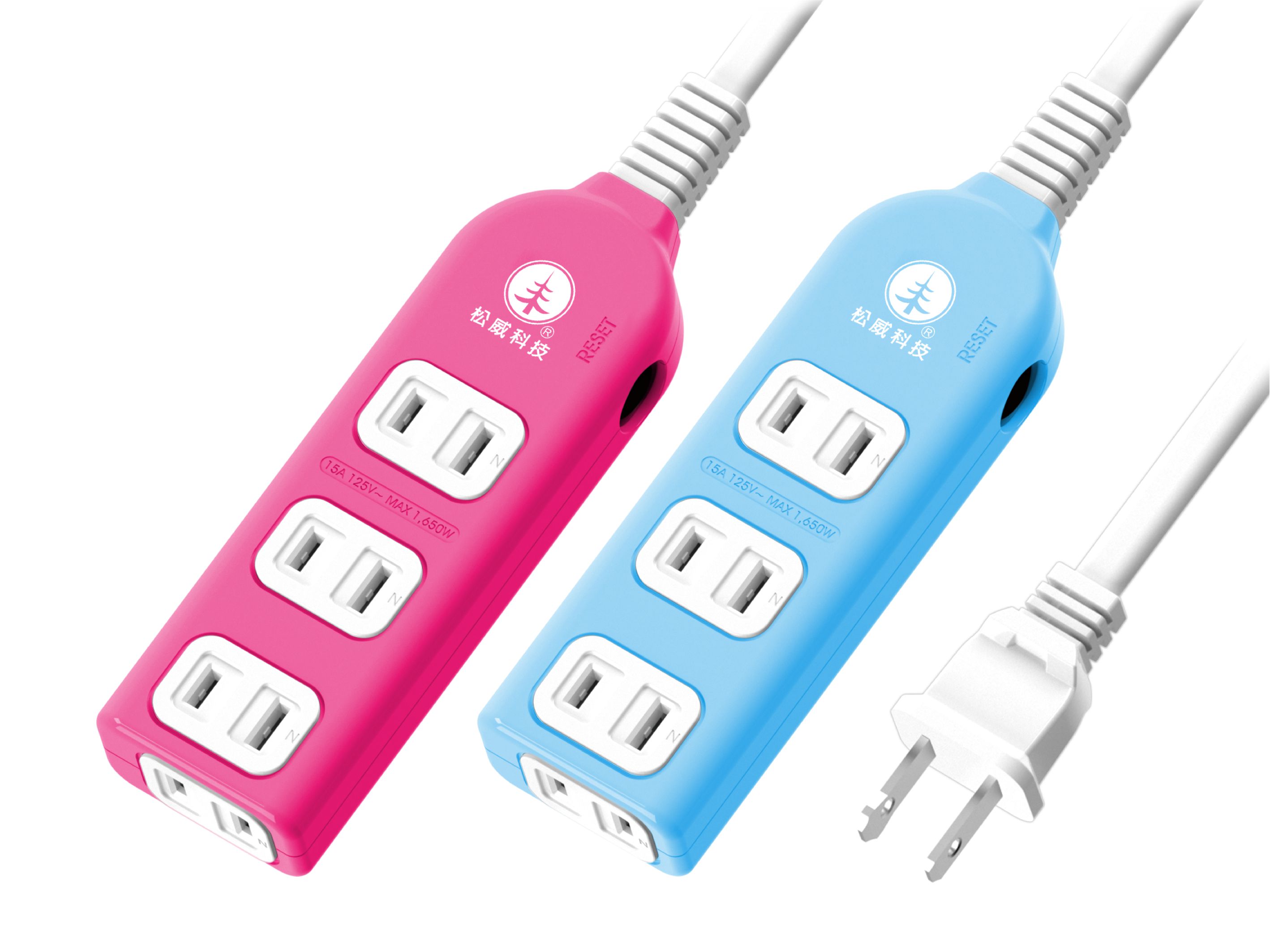 延長用電源線組(2P)