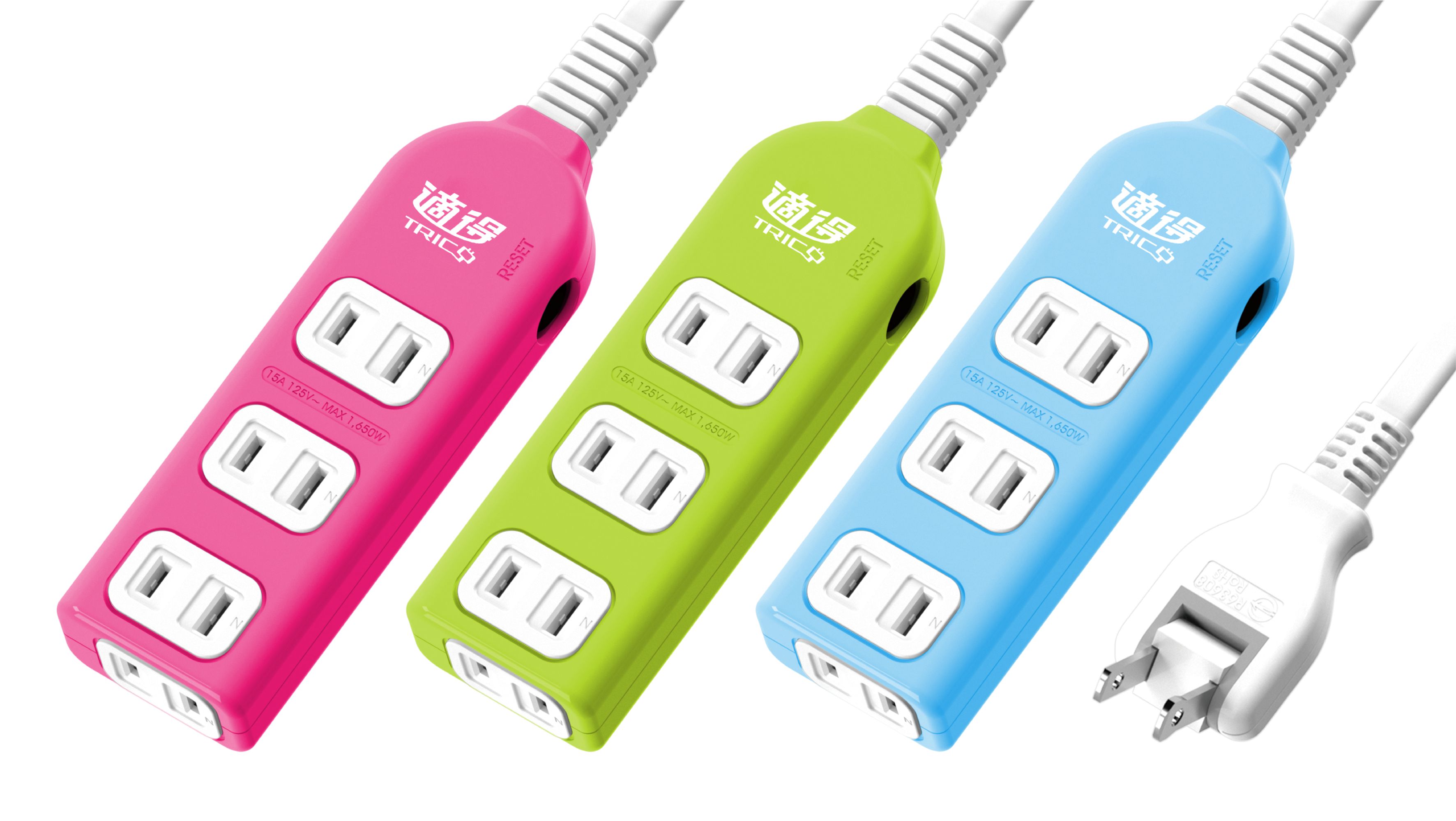 延長用電源線組(2P)