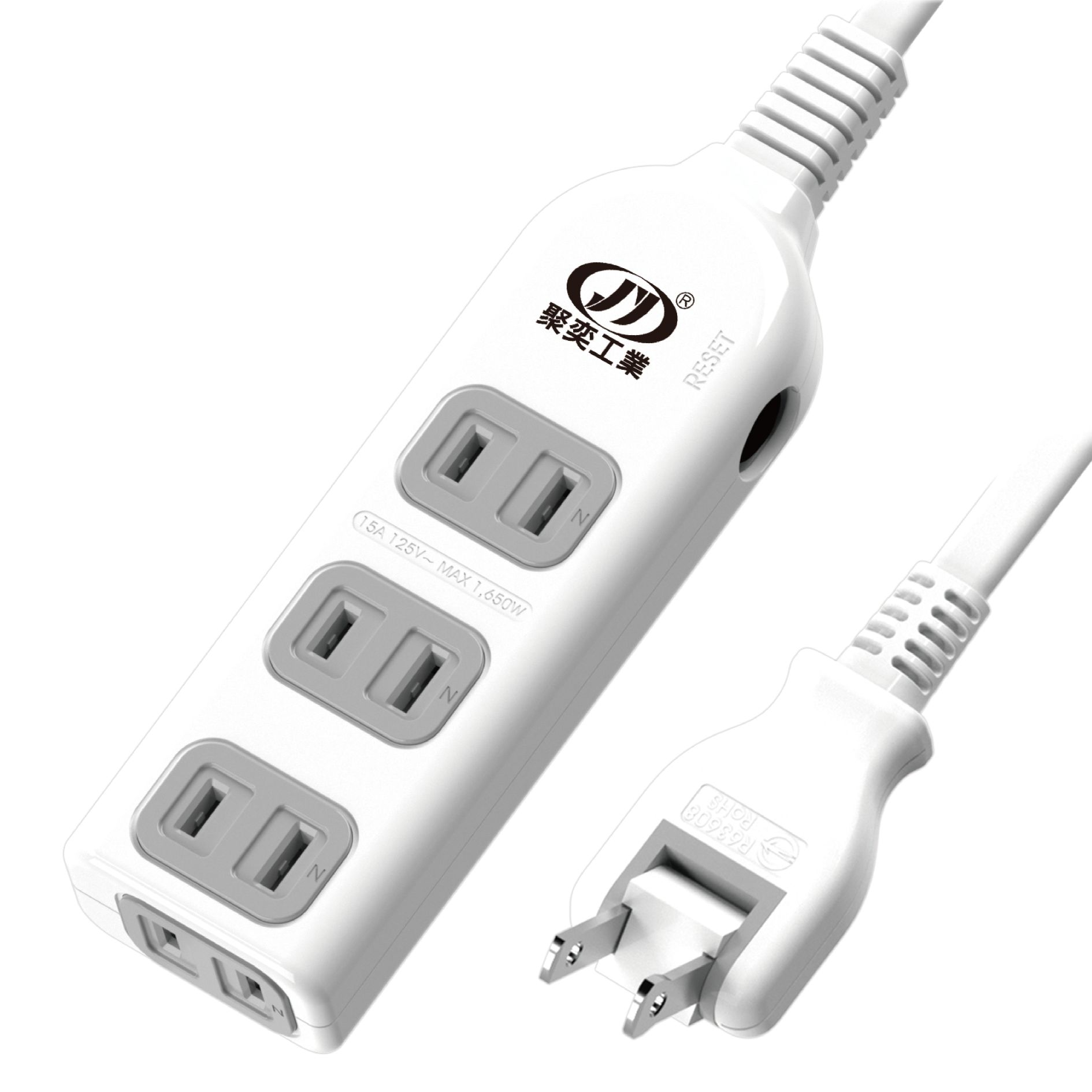 延長用電源線組(2P)