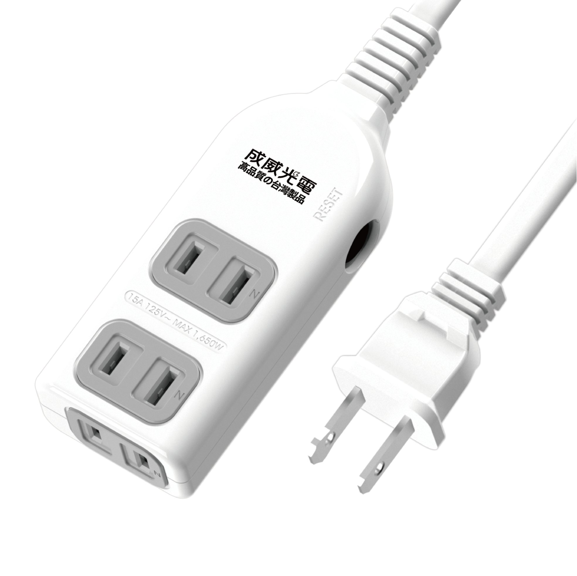 延長用電源線組(2P)