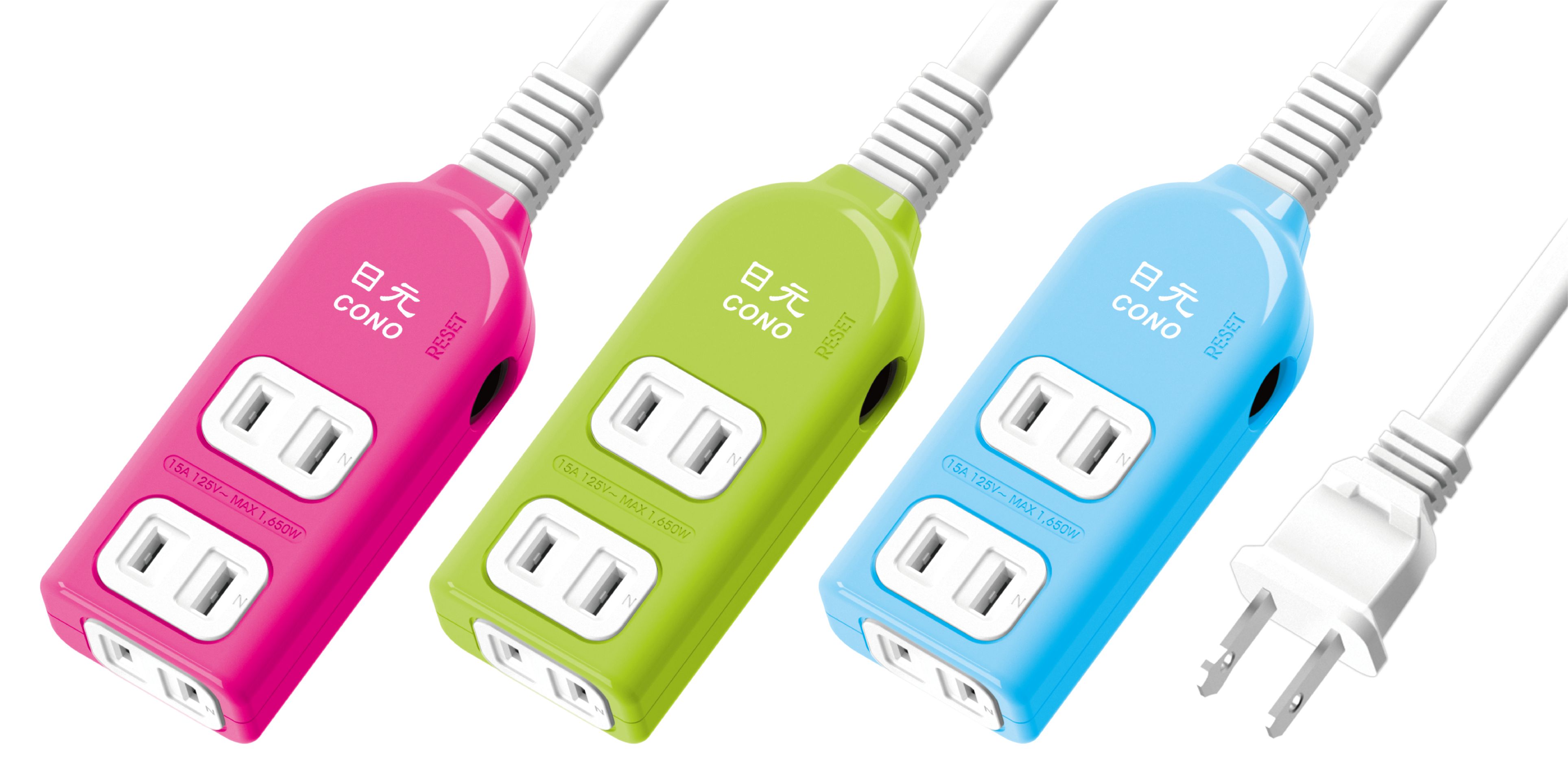 延長用電源線組(2P)