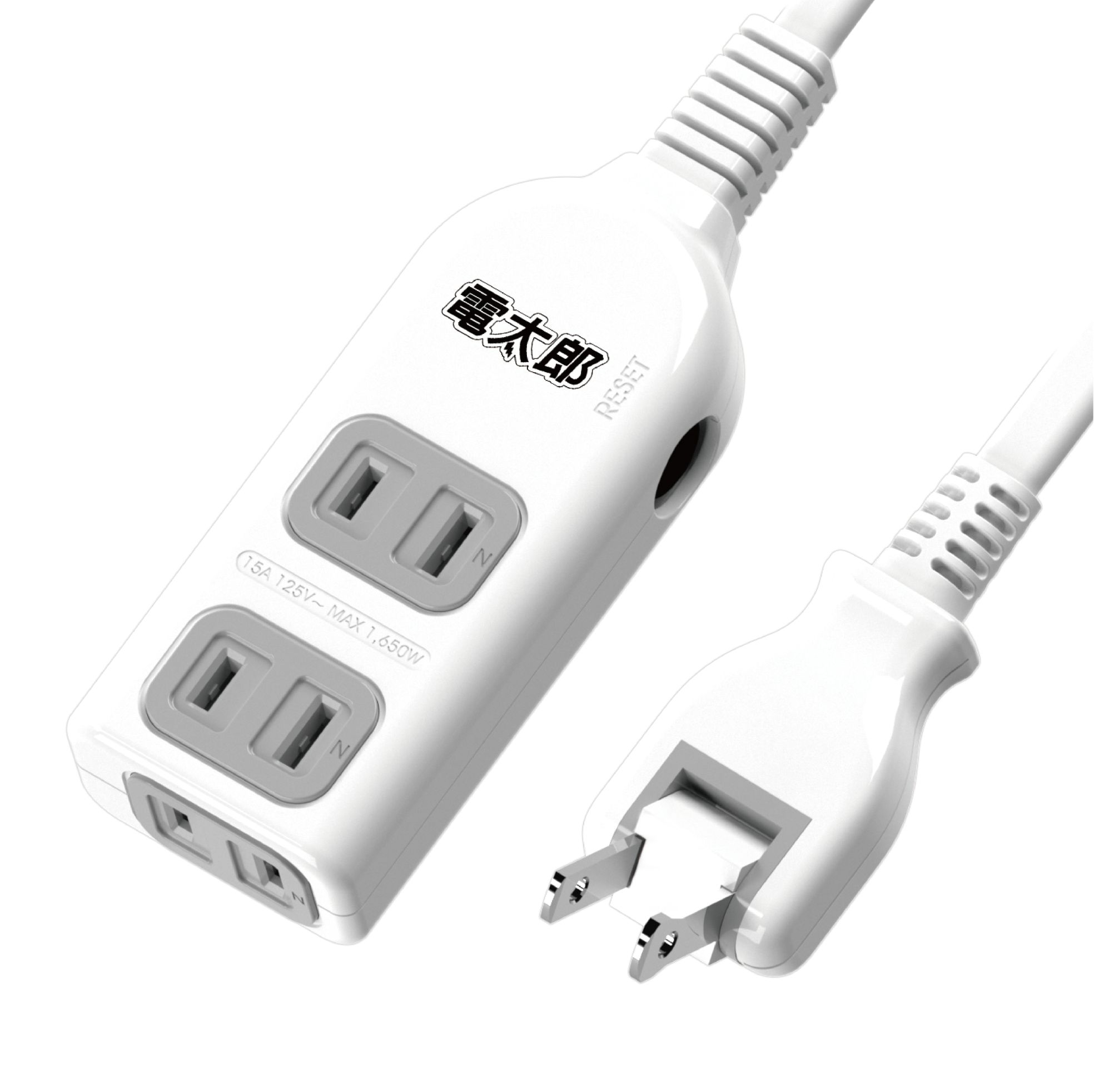 延長用電源線組(2P)