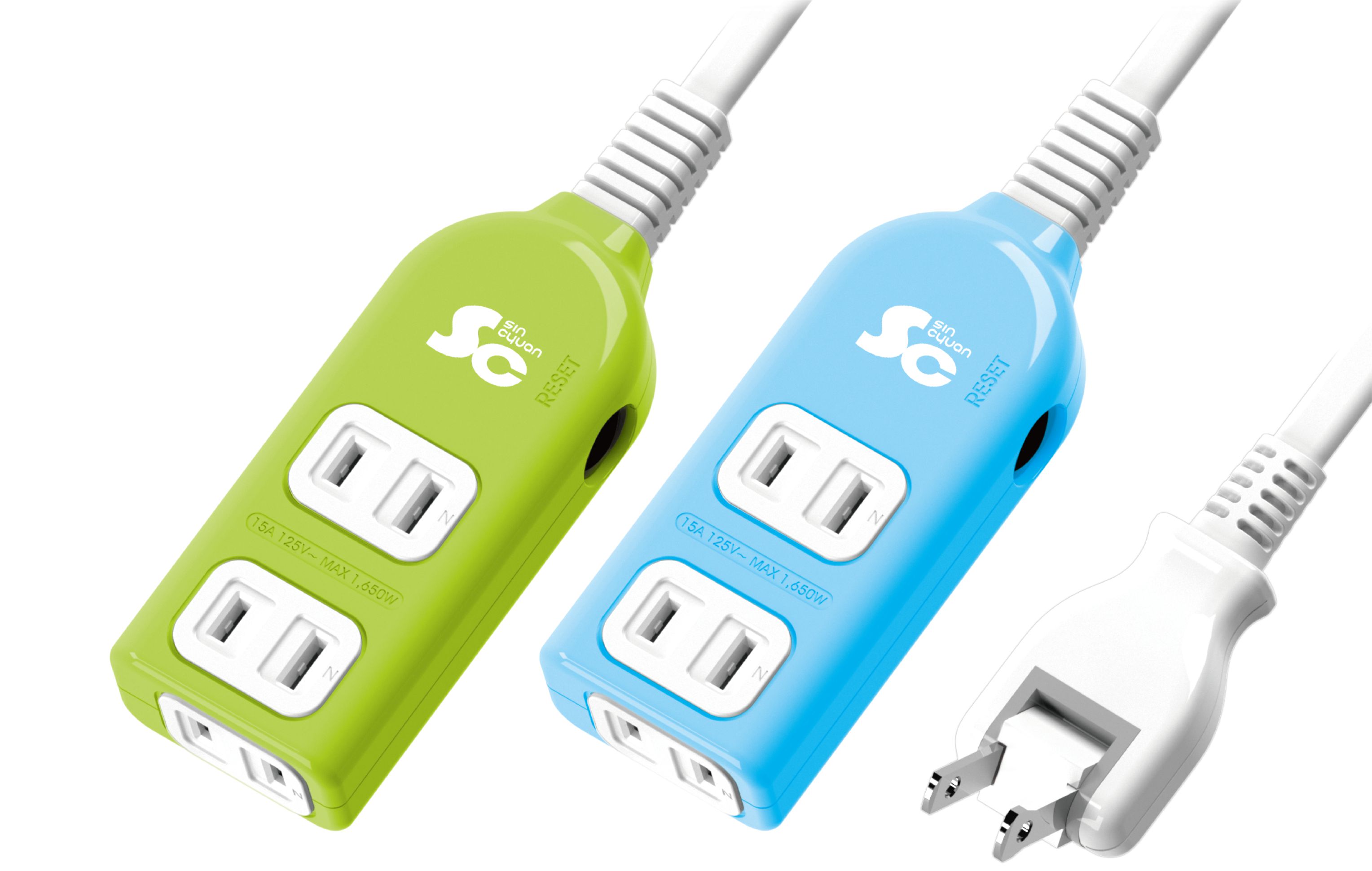 延長用電源線組(2P)