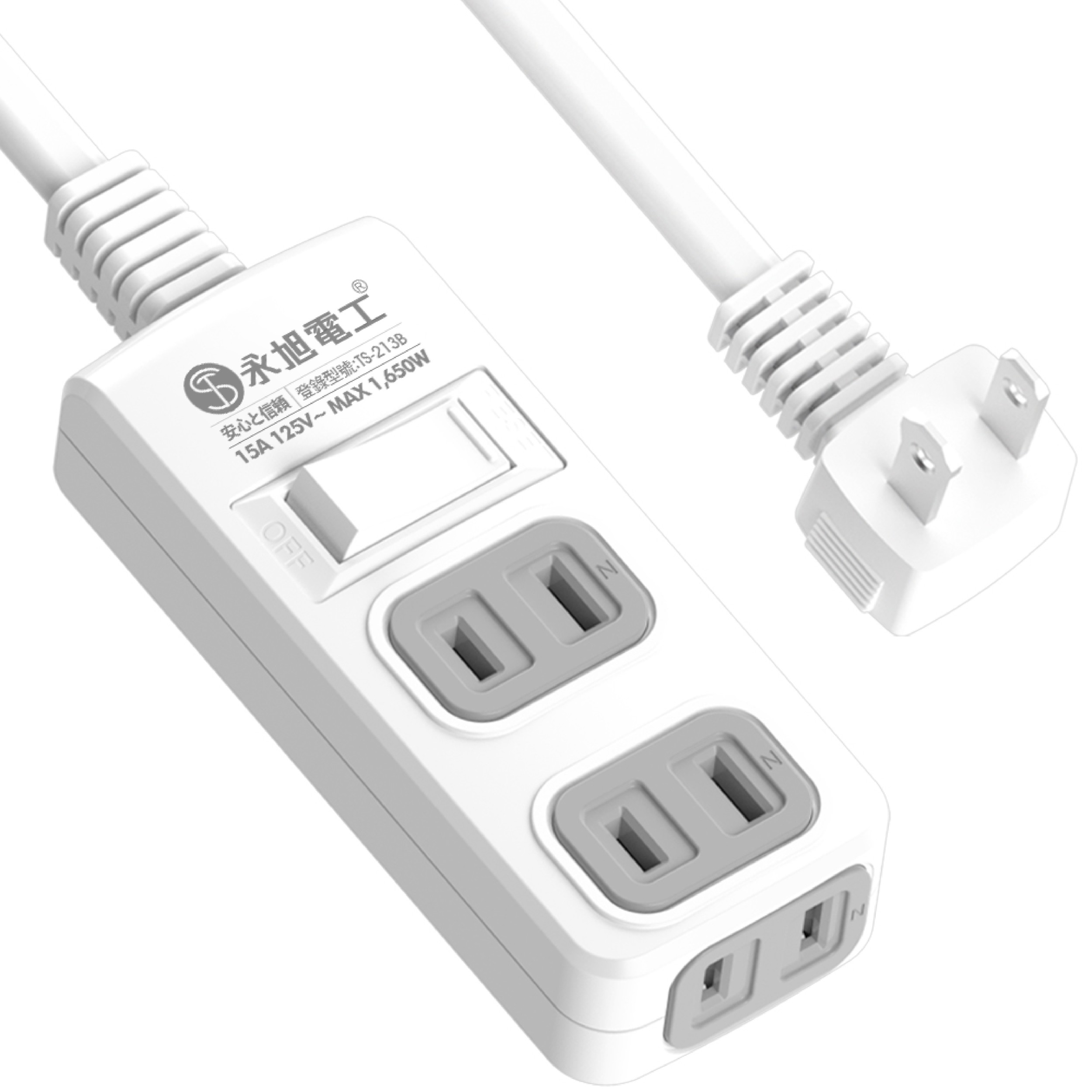 延長用電源線組(2P)
