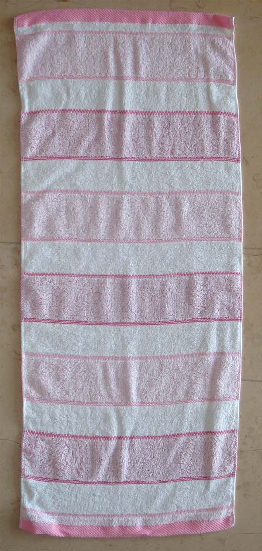 煙斗雅樂毛巾(粉)