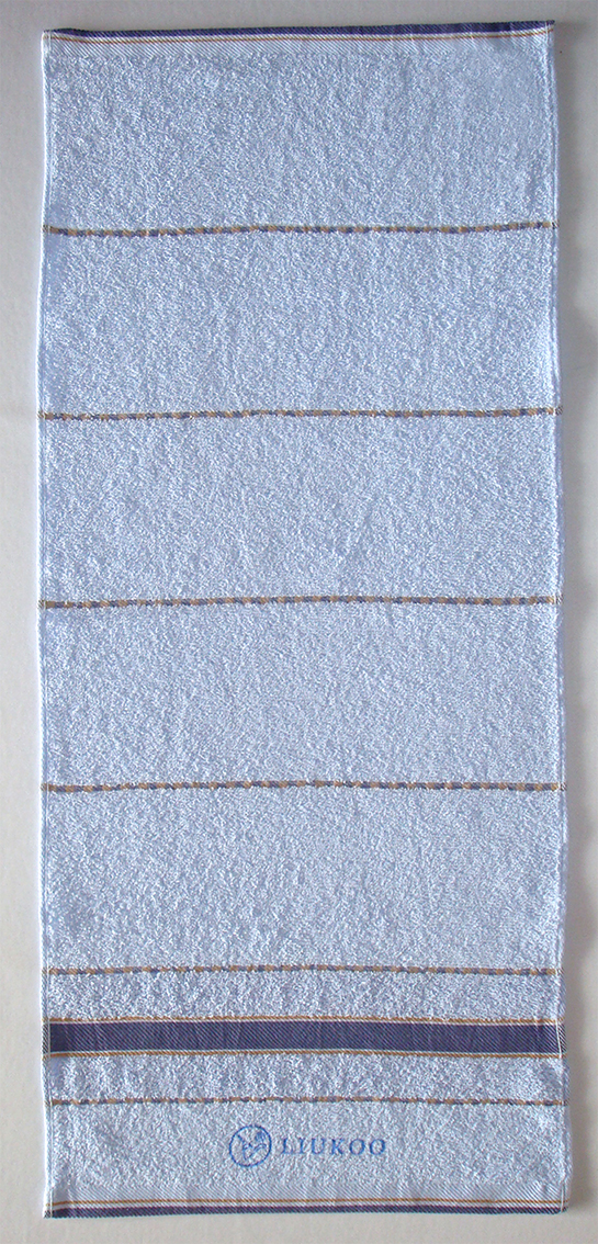 煙斗春天毛巾(藍)