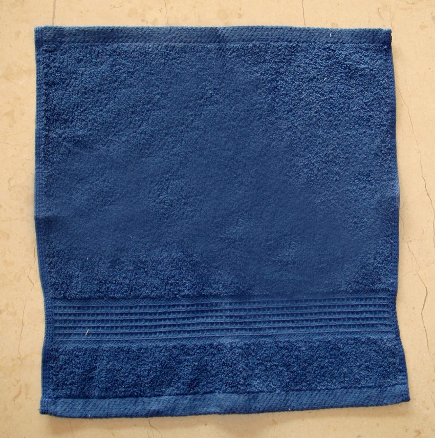 煙斗歐風長毛方巾(藍)