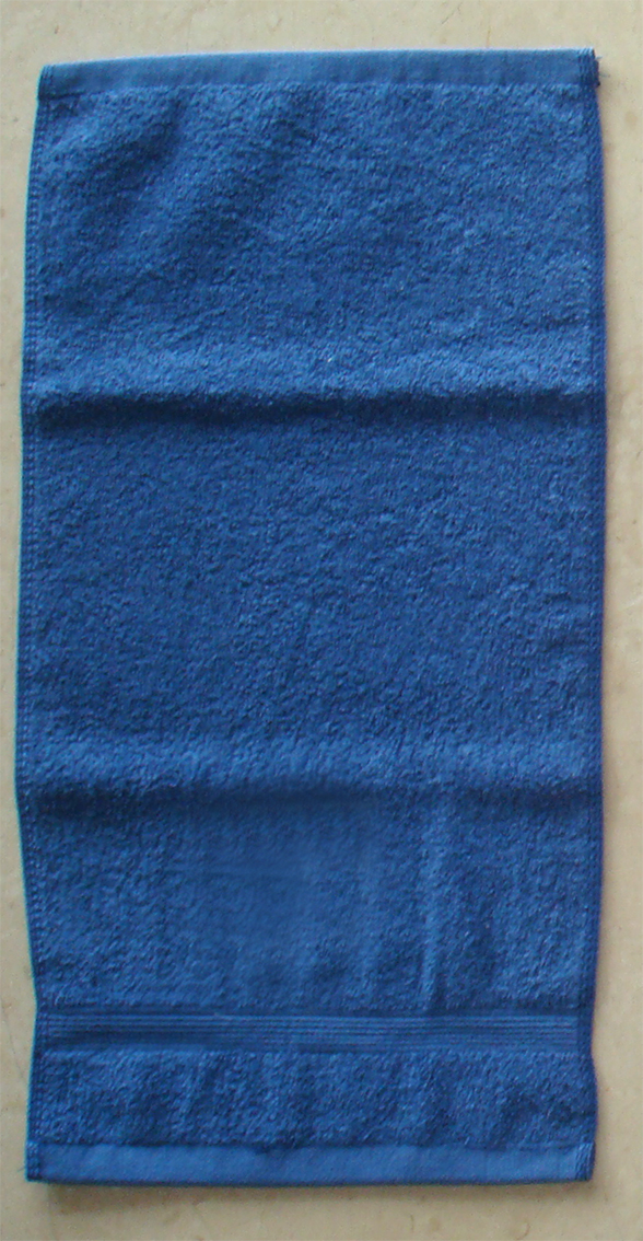 煙斗歐風長毛童巾(藍)