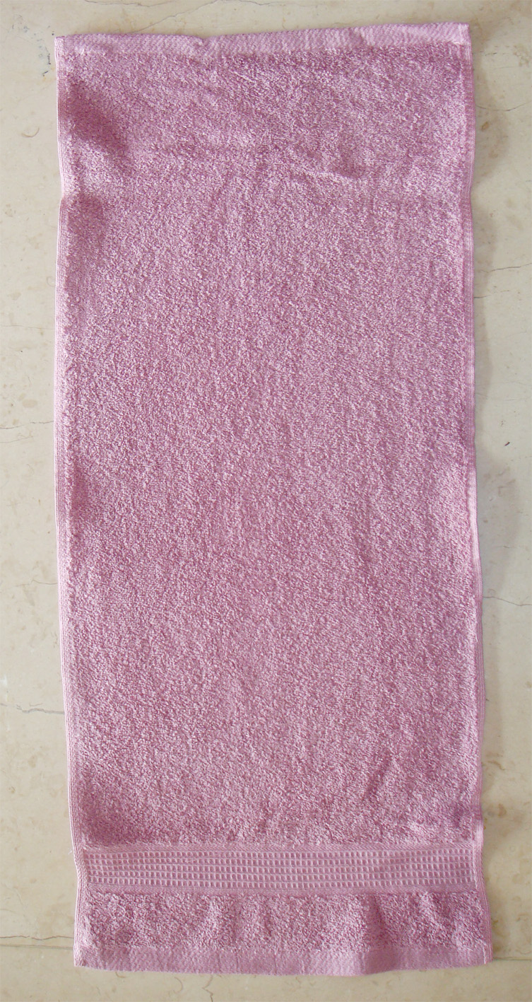 煙斗歐風長毛毛巾(深棗紅)