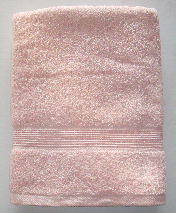 煙斗歐風長毛浴巾(淺棗紅)