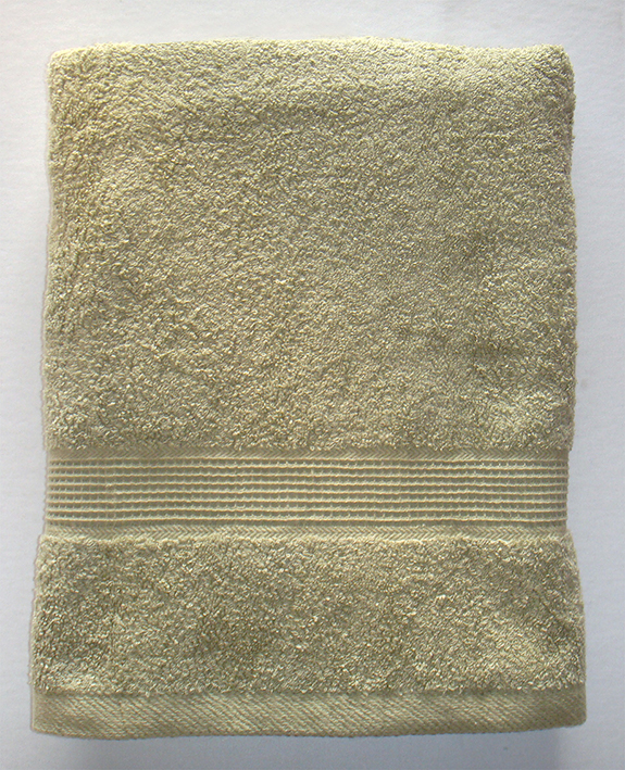 煙斗歐風長毛浴巾(綠)