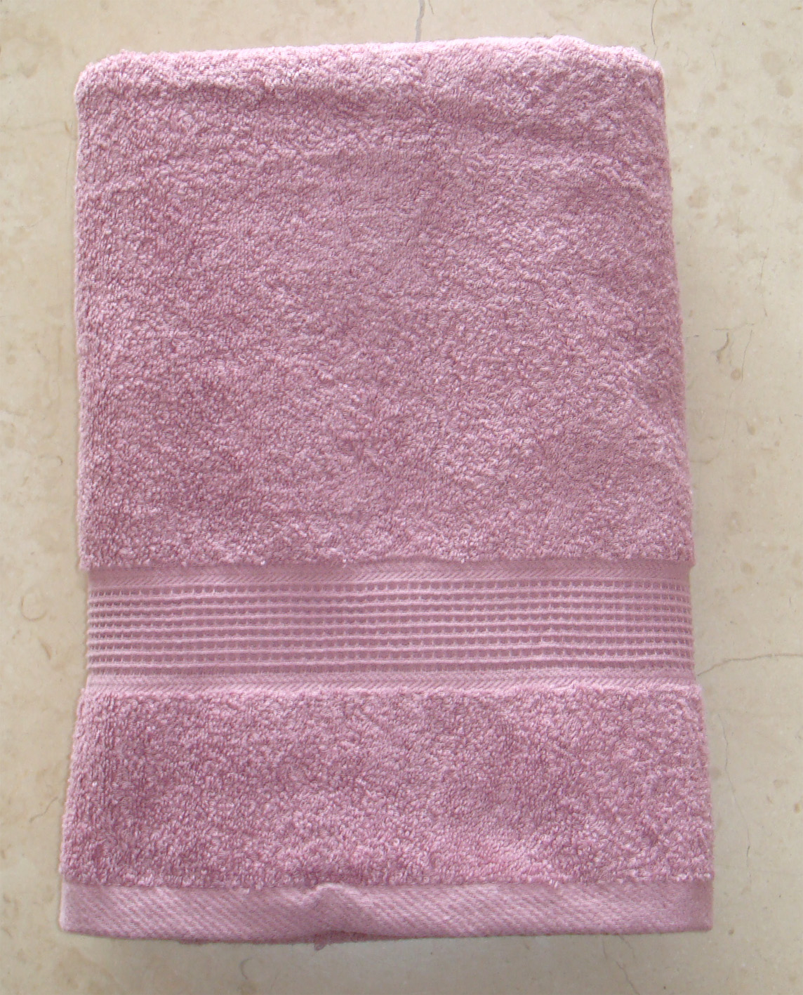 煙斗歐風長毛浴巾(深棗紅)